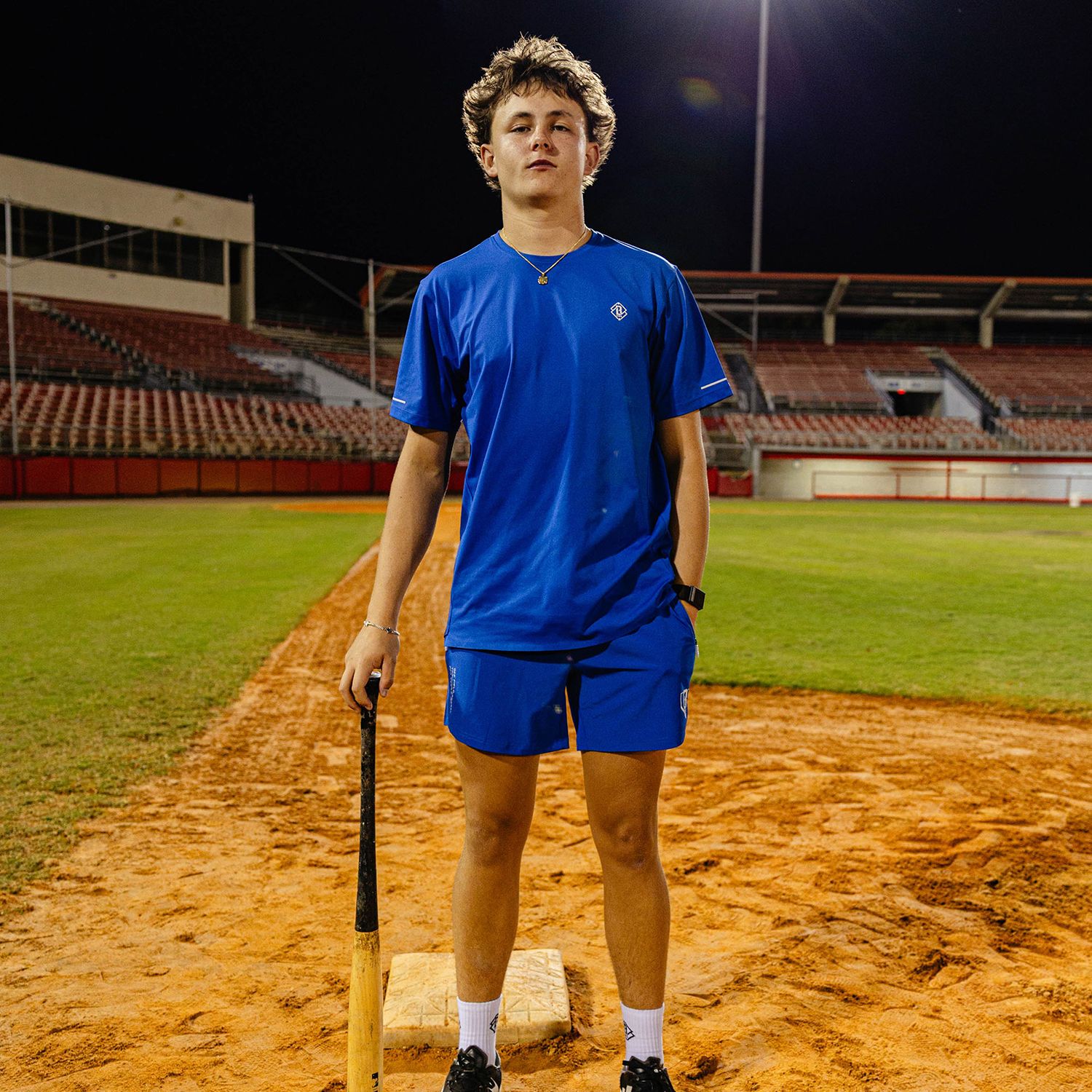 Baseball Lifestyle 101 Boys' Diamond Tech Vented Shirt product image