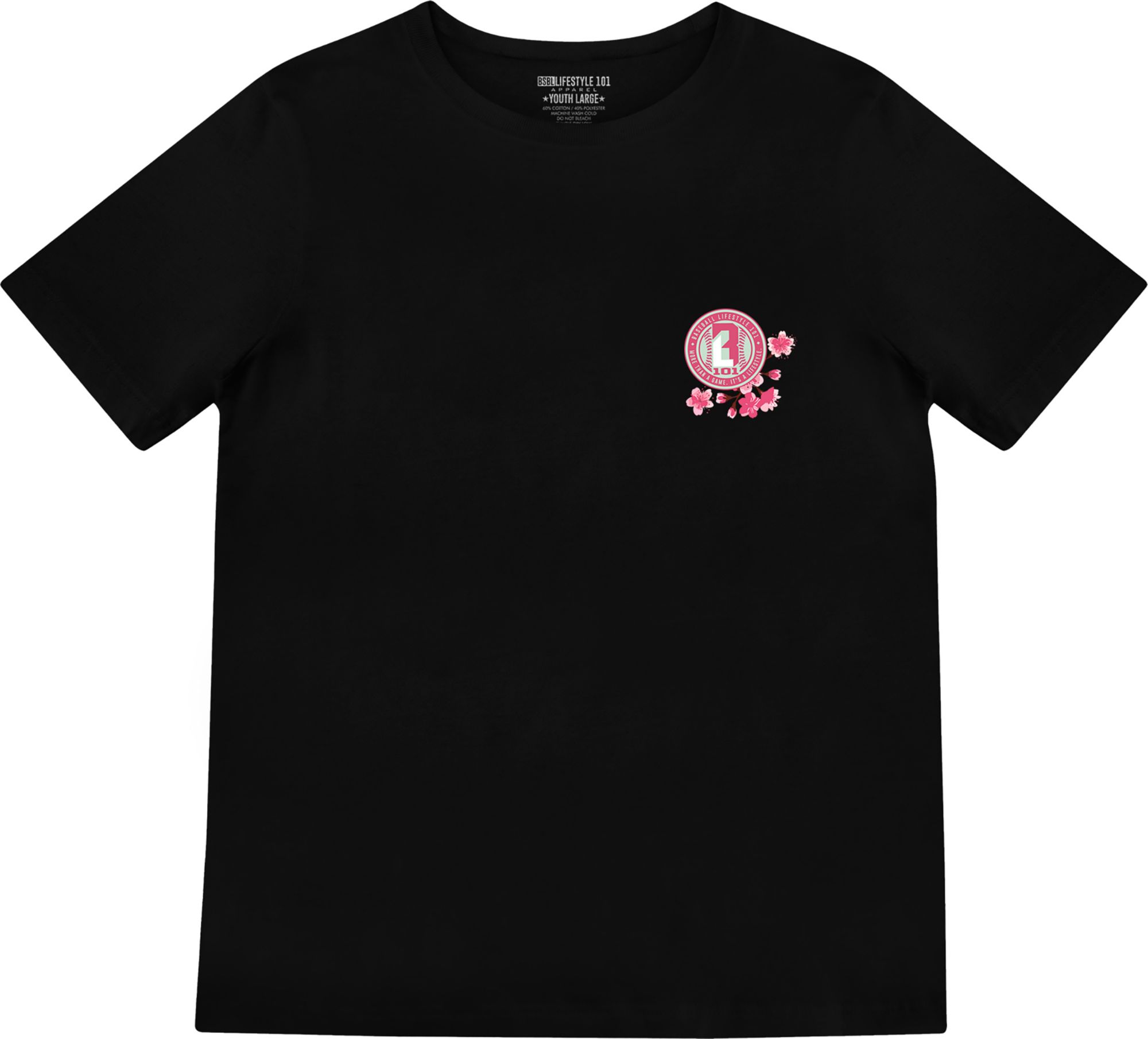 Baseball Lifestyle 101 Youth Cherry Blossom T-Shirt product image