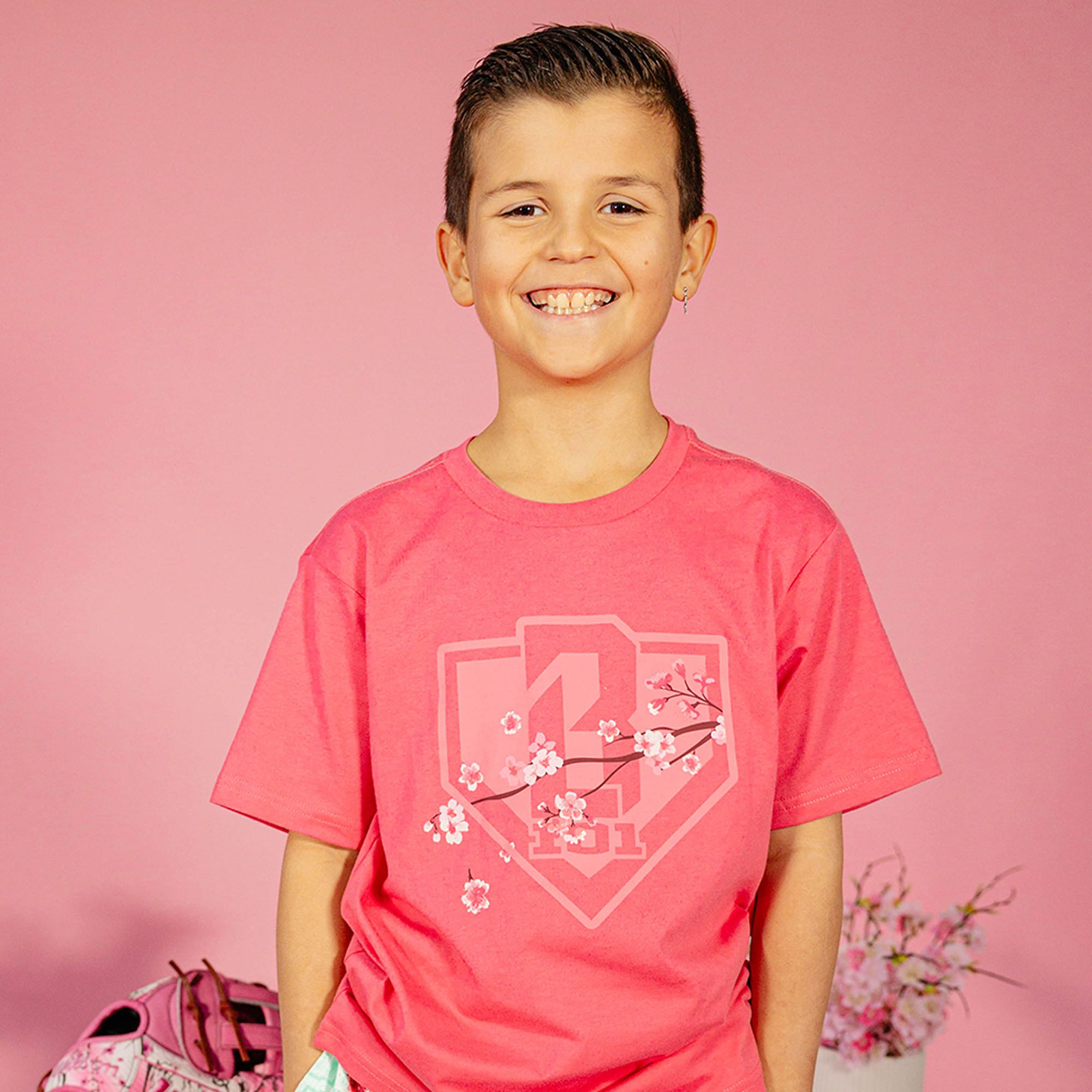 Baseball Lifestyle 101 Youth Cherry Blossom T-Shirt product image