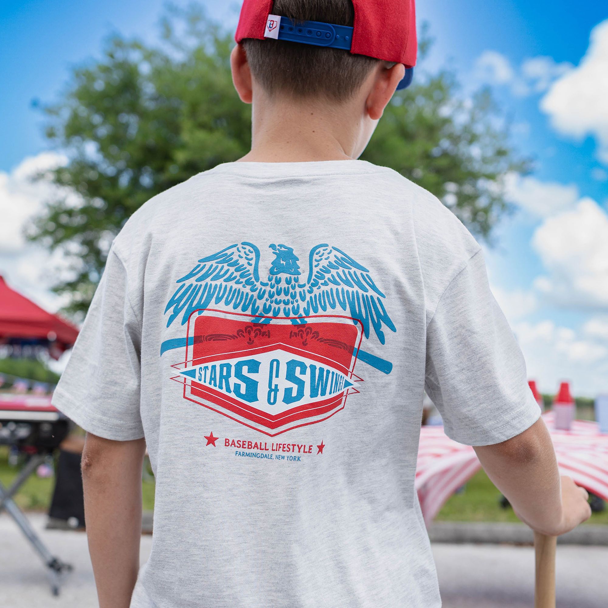 Baseball Lifestyle 101 Boys' Freedom Swing T-Shirt product image
