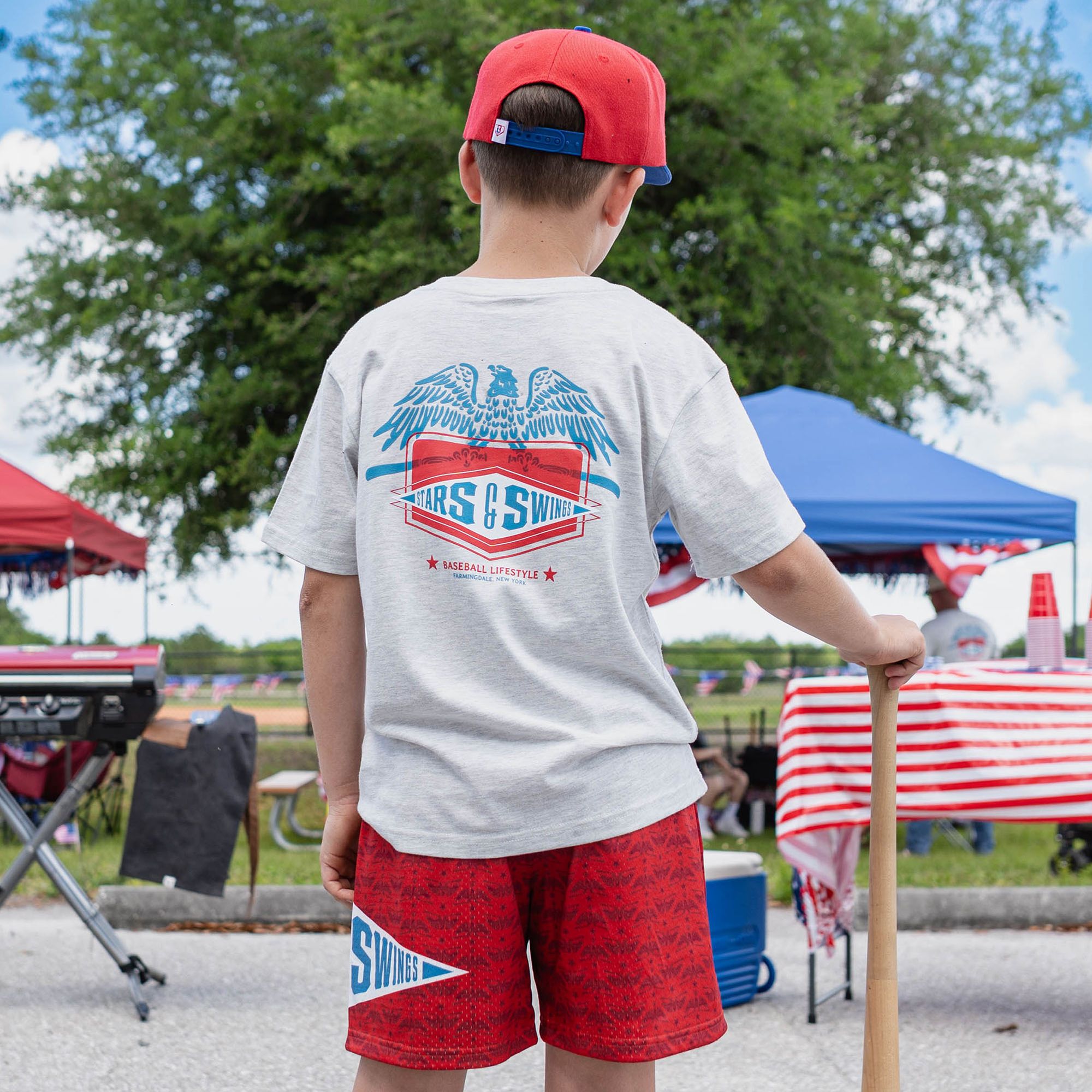 Baseball Lifestyle 101 Boys' Freedom Swing T-Shirt product image