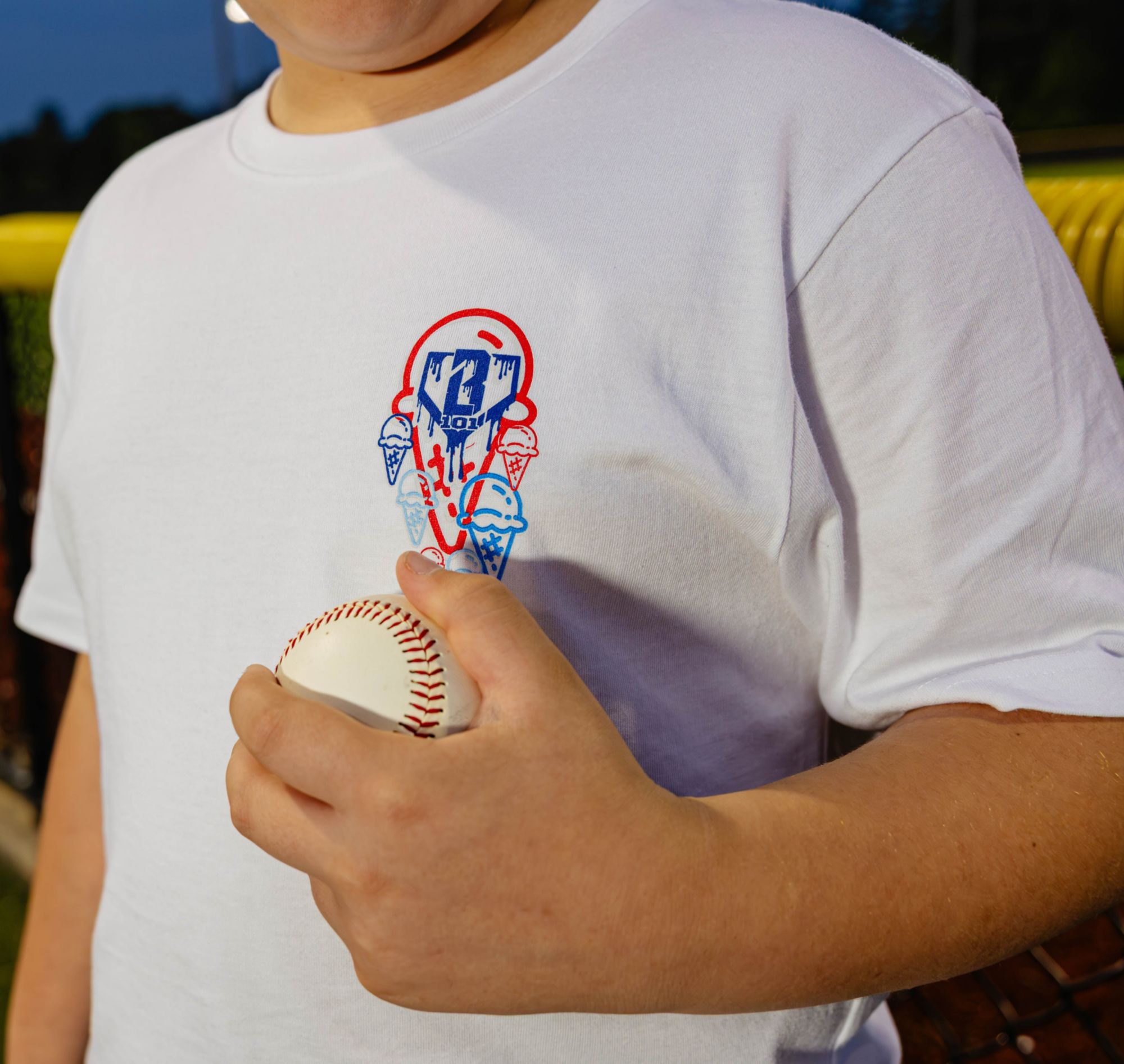 Baseball Lifestyle 101 Boys' USA Scoop T-Shirt product image
