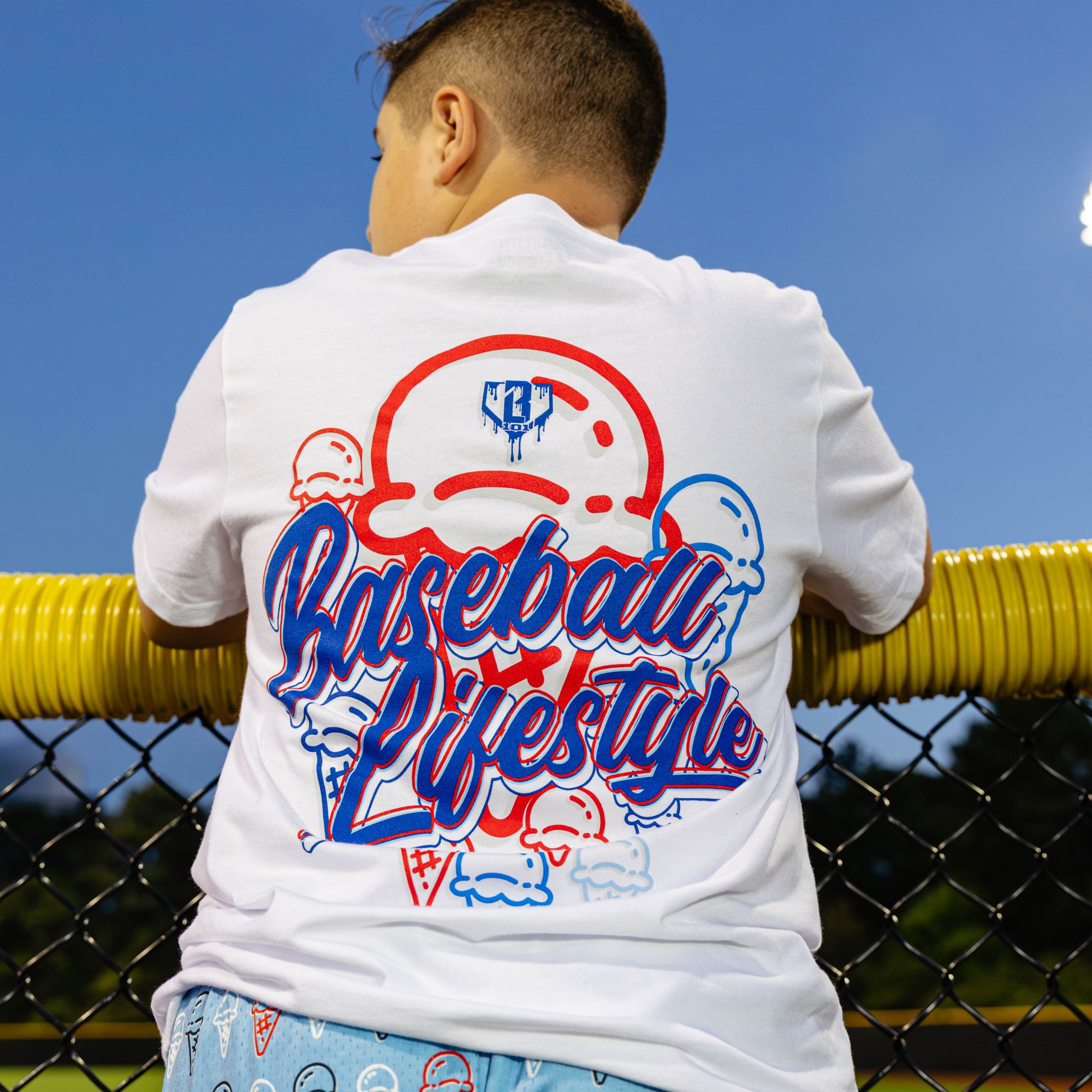Baseball Lifestyle 101 Boys' USA Scoop T-Shirt product image