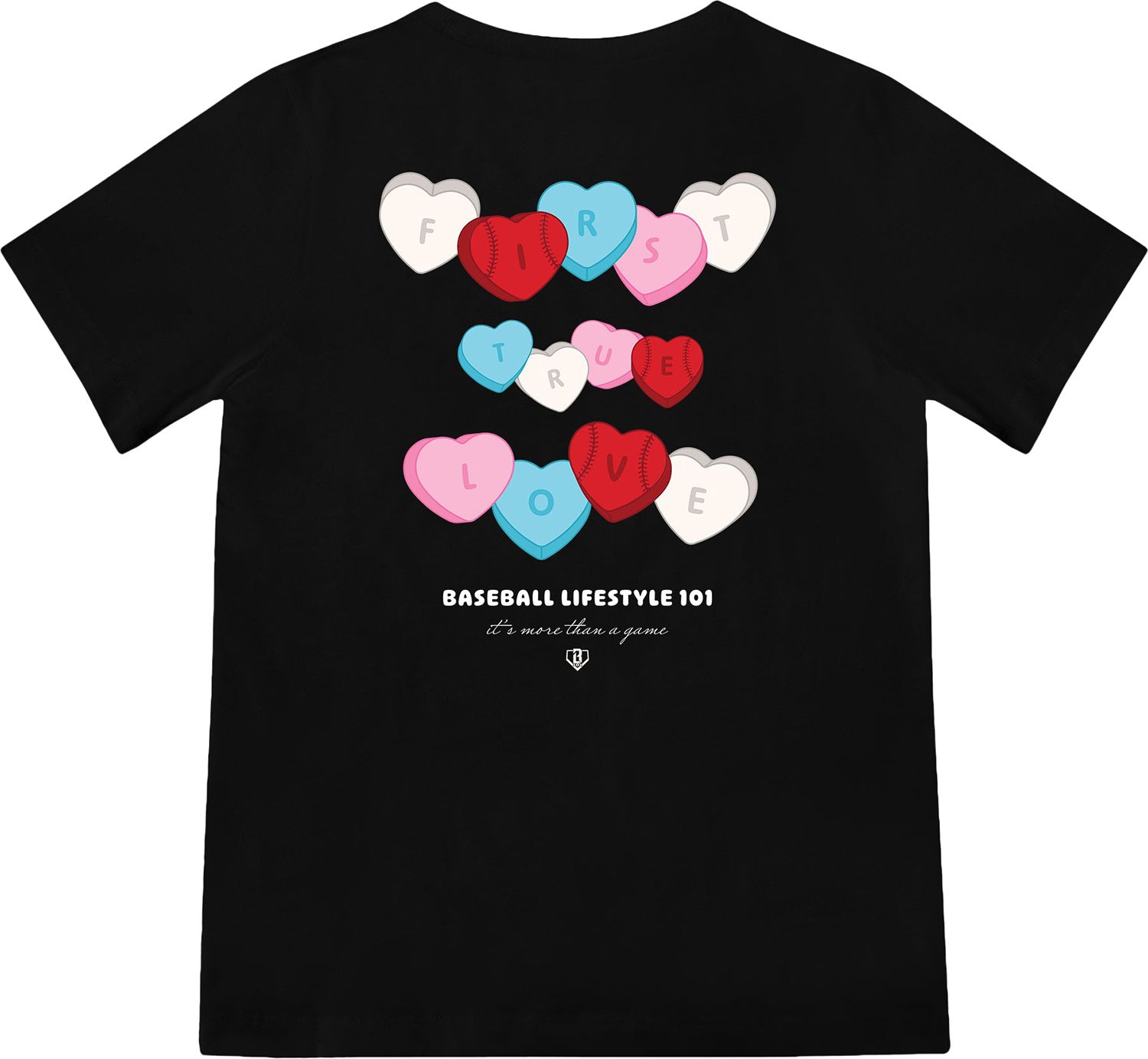 Baseball Lifestyle 101 Boys' First True Love Shirt product image