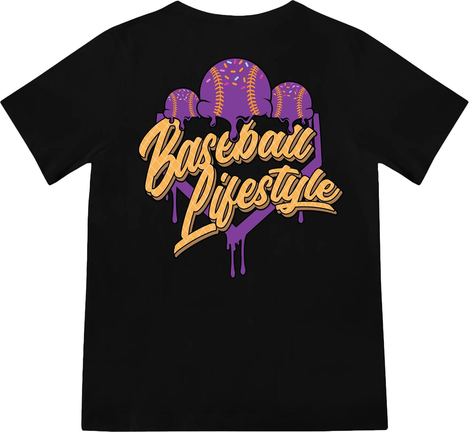 Baseball Lifestyle 101 Boys' Ice Cream Shirt product image