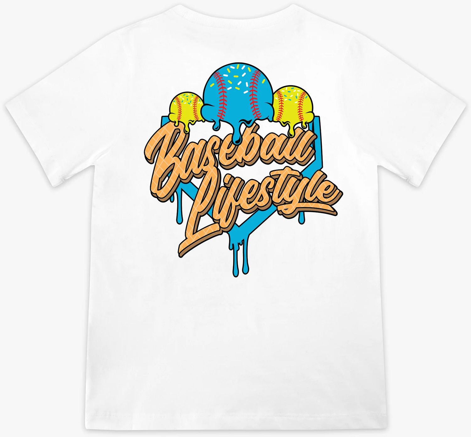 Baseball Lifestyle 101 Boys' Ice Cream Shirt product image