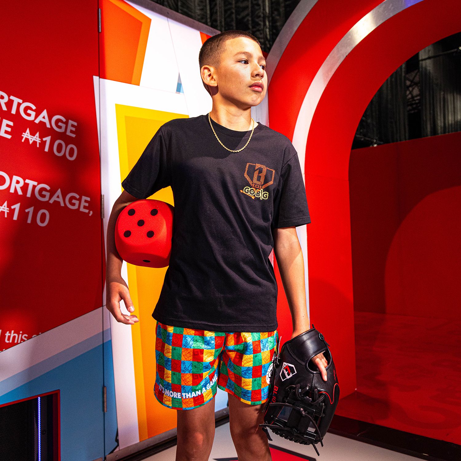 Baseball Lifestyle 101 x Monopoly Men's Go Big Or Go Home Shirt product image