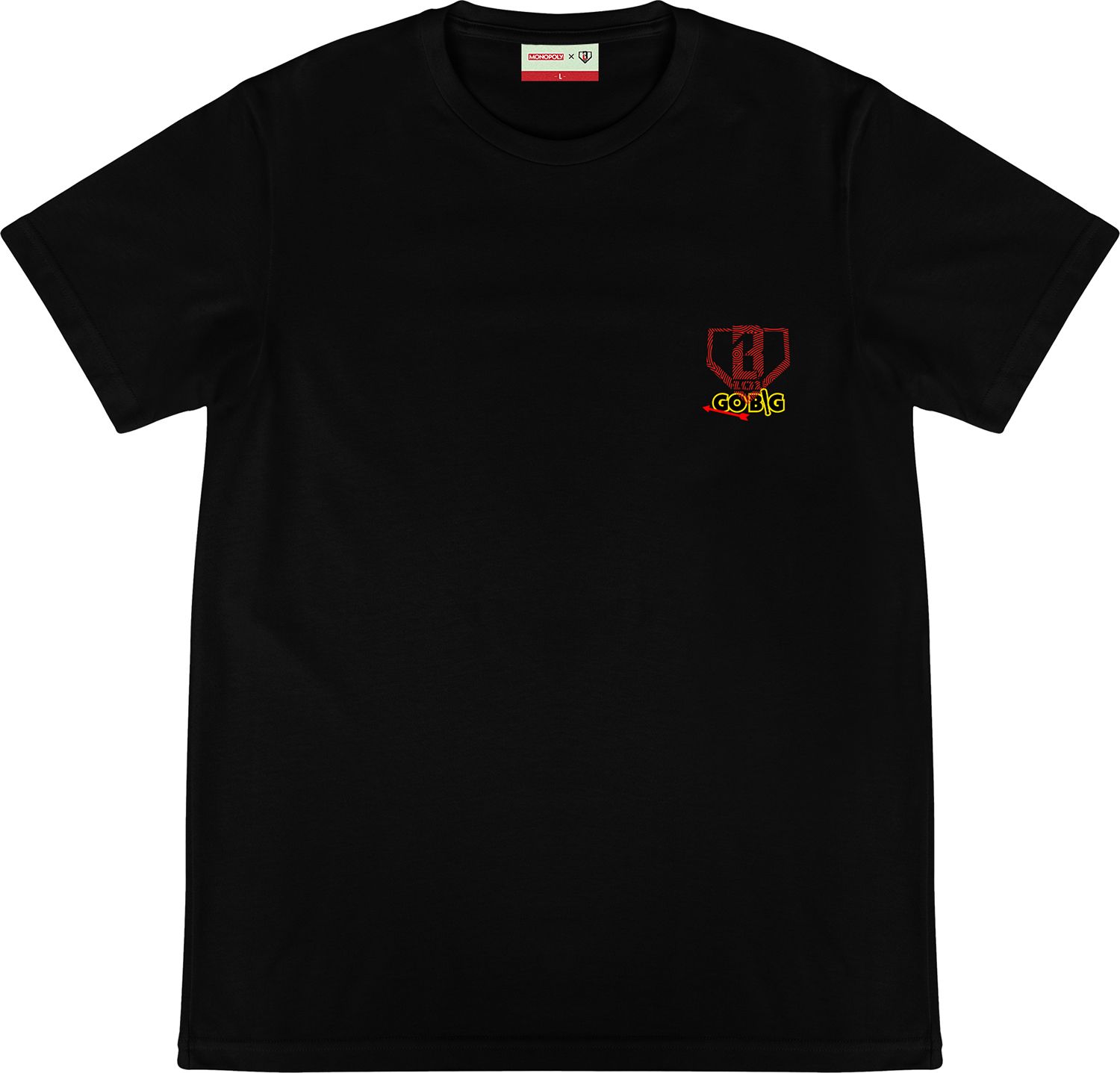 Baseball Lifestyle 101 x Monopoly Men's Go Big Or Go Home Shirt product image