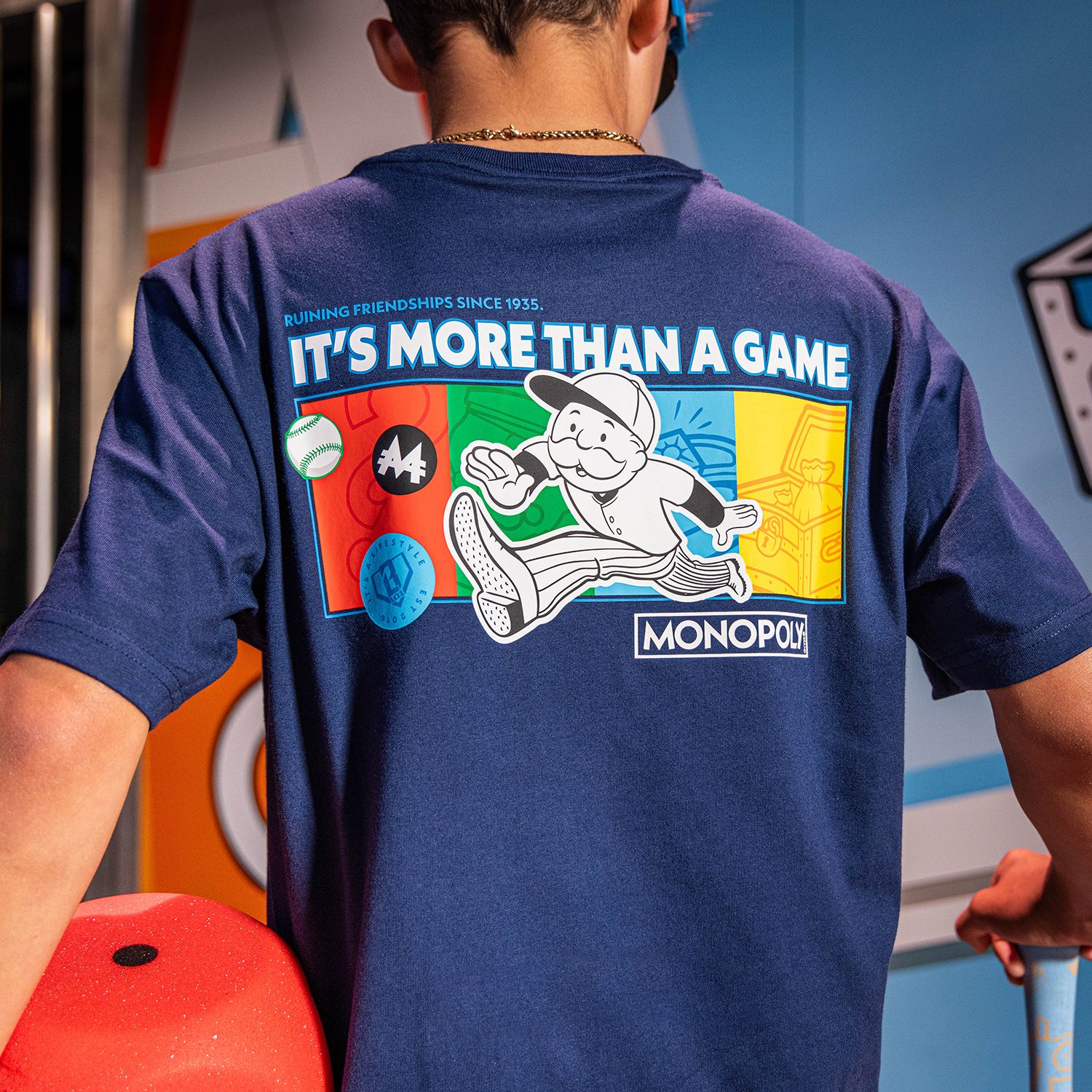 Baseball Lifestyle 101 x Monopoly Men's Homerun Hustle Shirt product image
