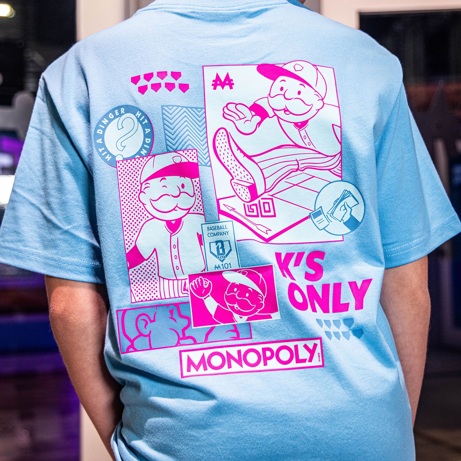 Baseball Lifestyle 101 x Monopoly Boys' K's Only Shirt product image
