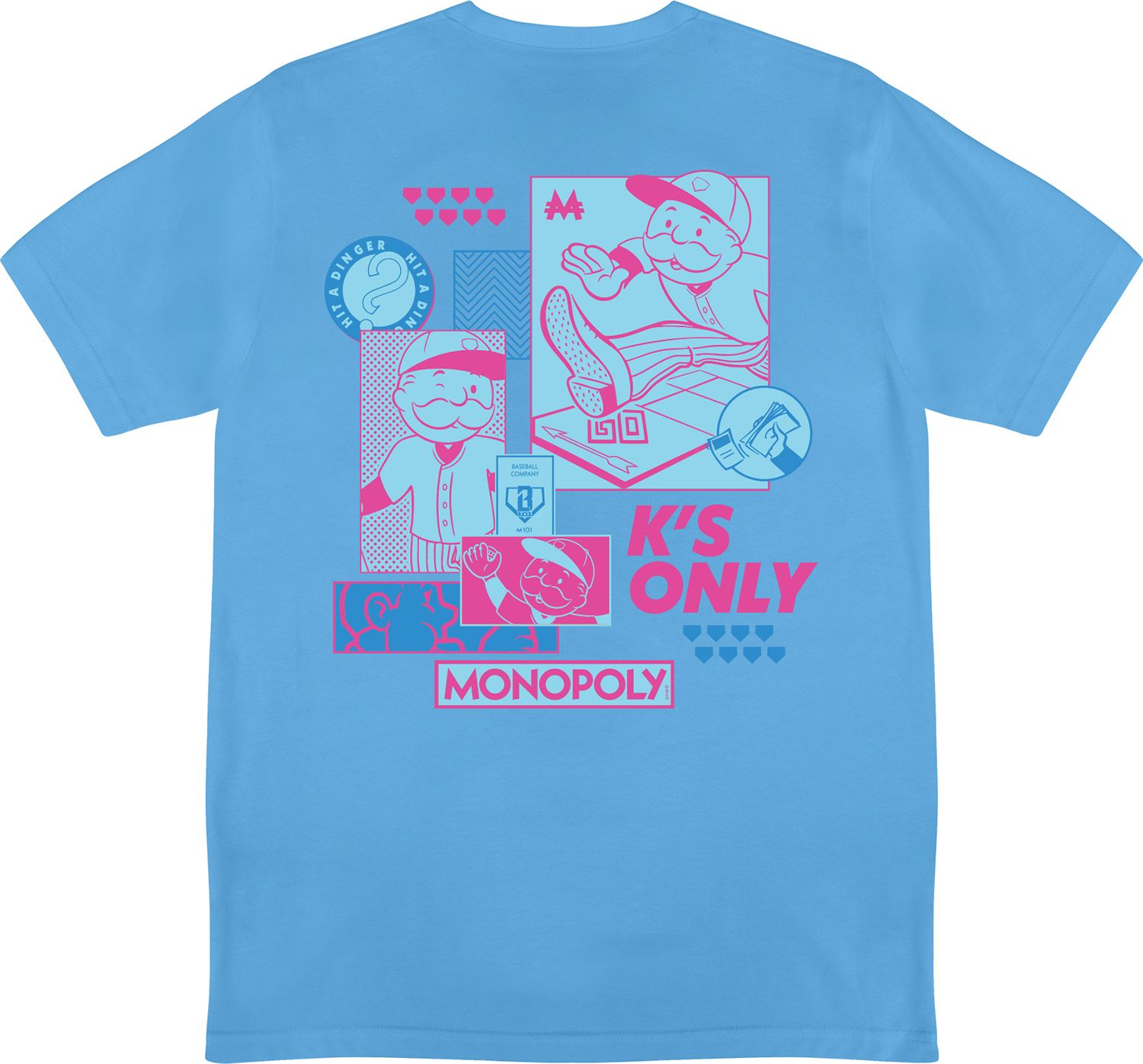 Baseball Lifestyle 101 x Monopoly Men's K's Only Shirt product image