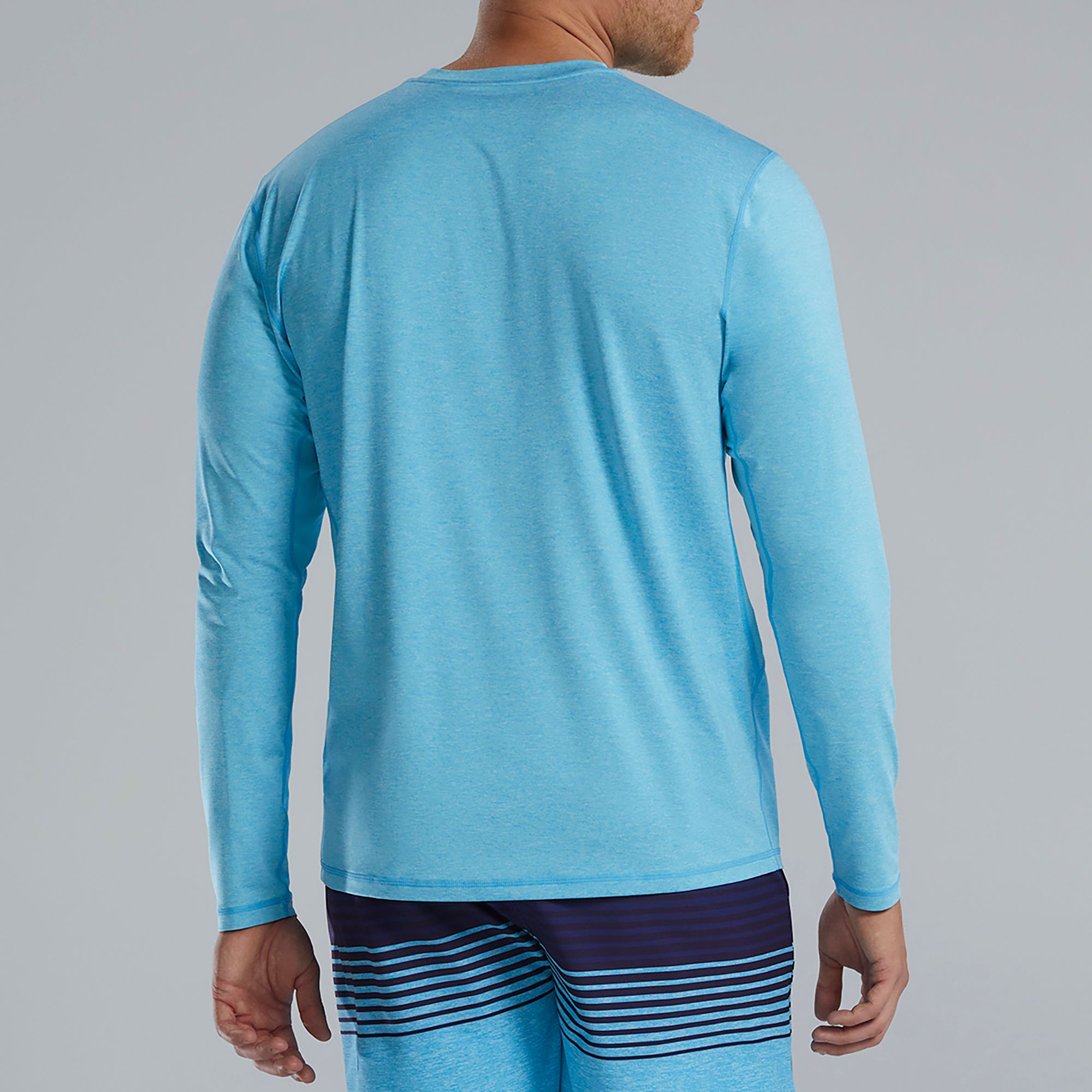 TYR Men's SunDefense Vented Long Sleeve Crew Shirt product image