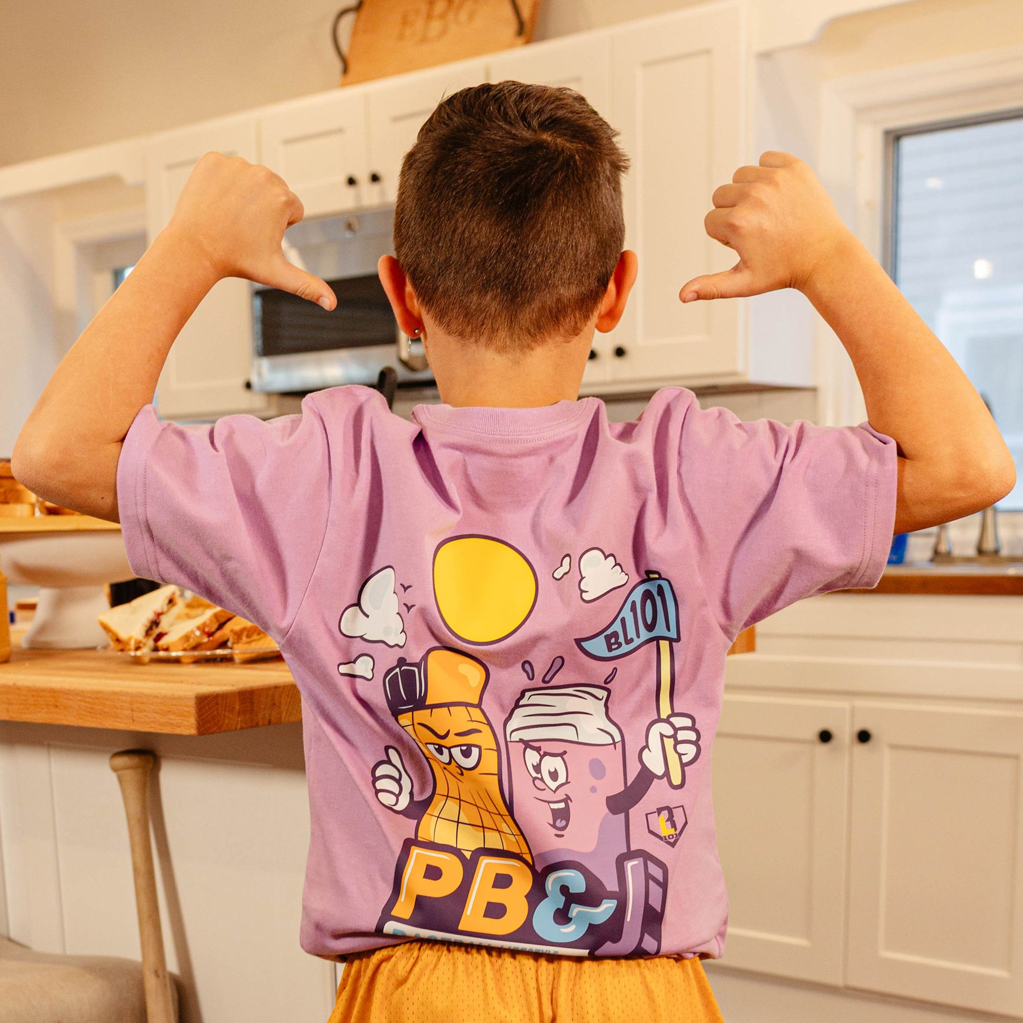 Baseball Lifestyle 101 Boys' PB&J T-Shirt product image