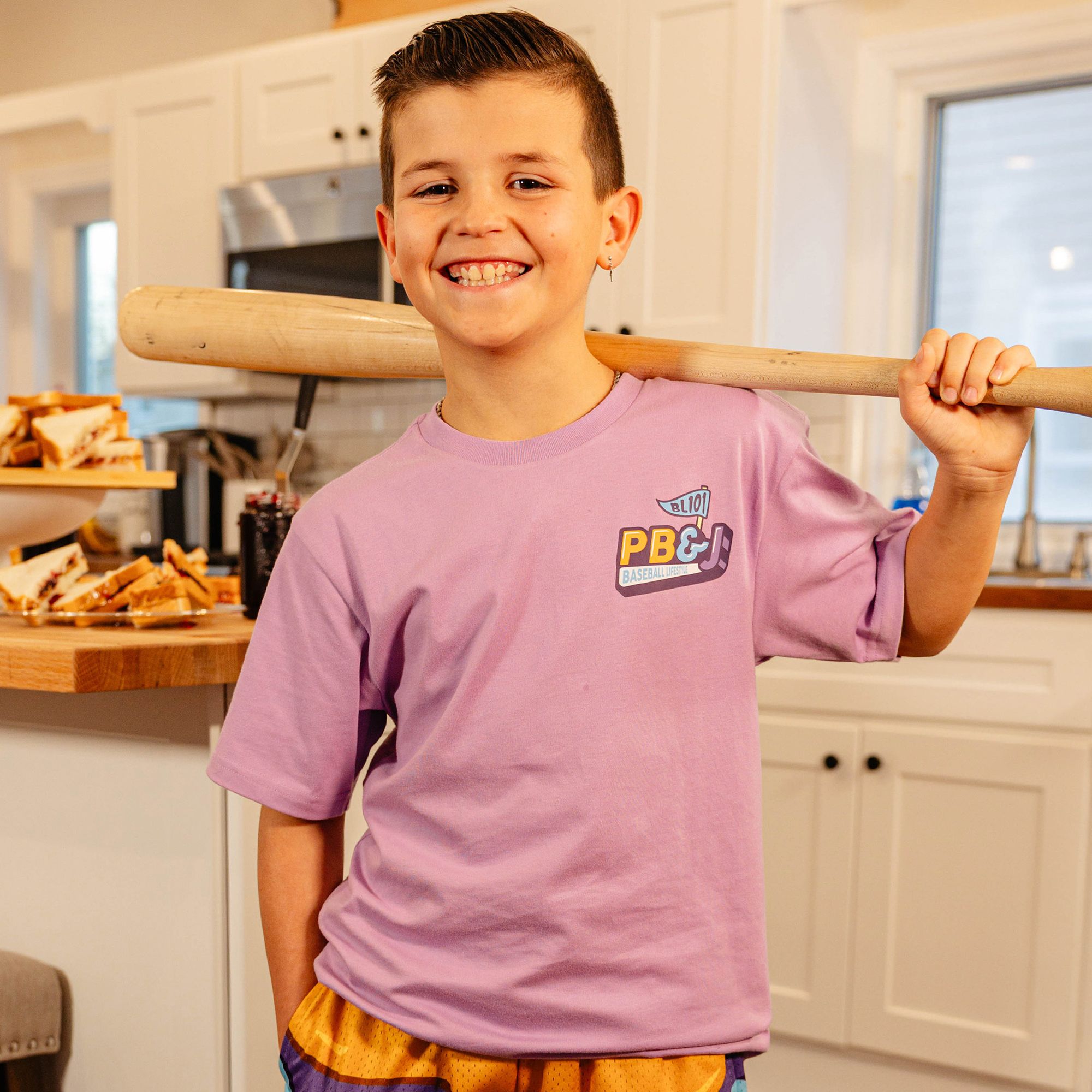 Baseball Lifestyle 101 Boys' PB&J T-Shirt product image