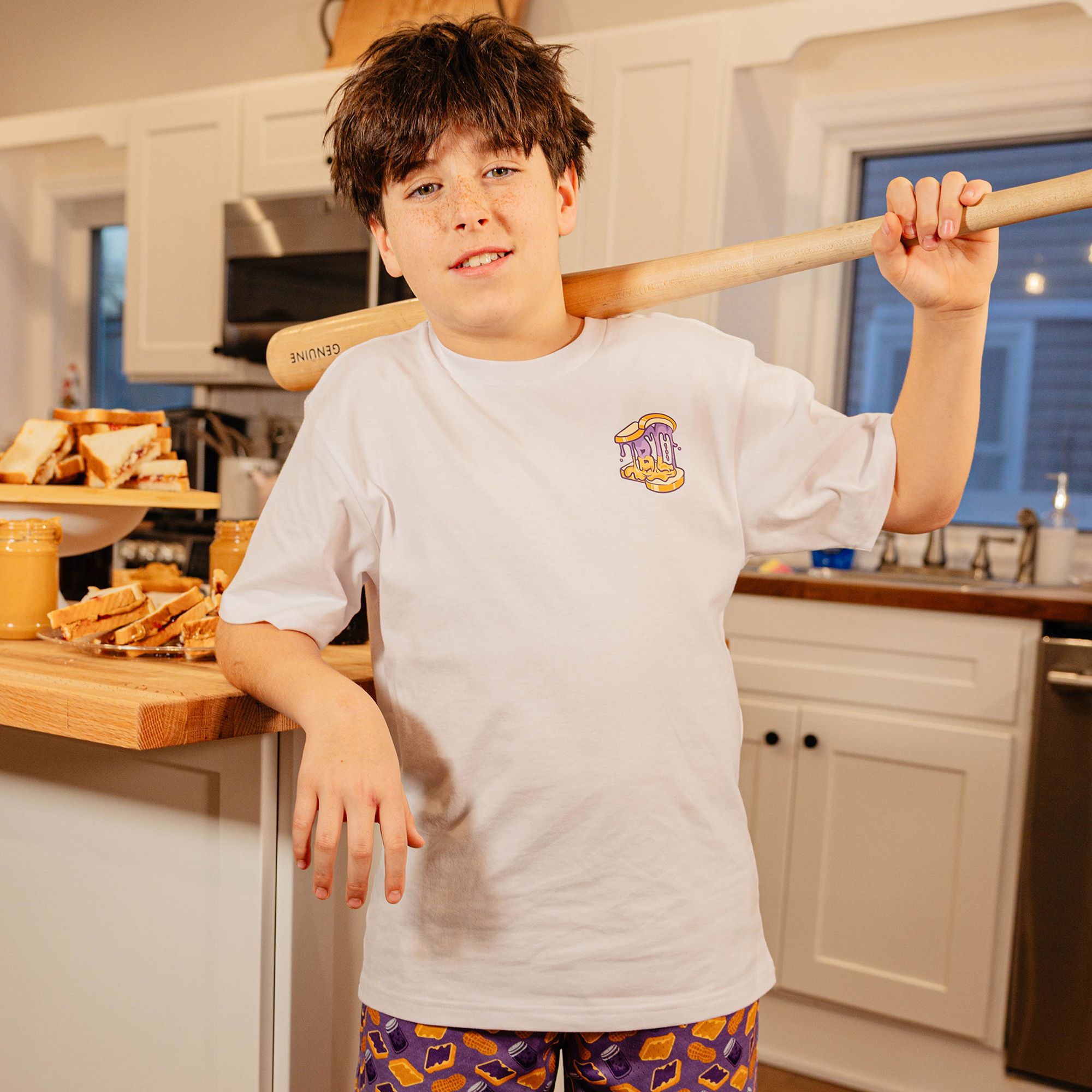 Baseball Lifestyle 101 Boys' PB&J T-Shirt product image