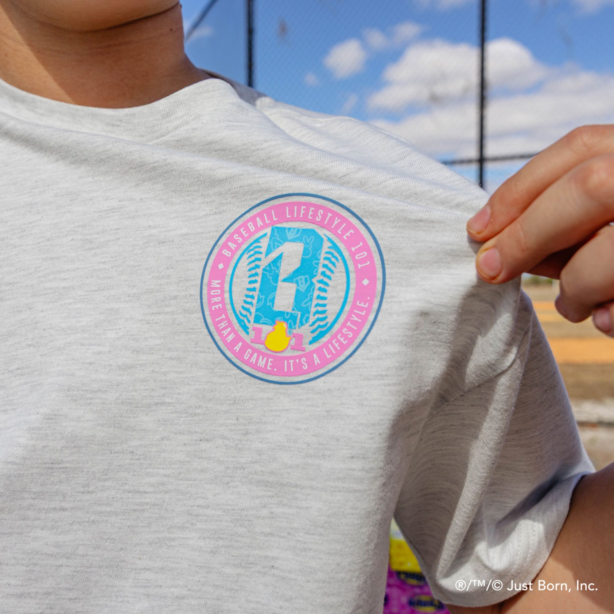 Baseball Lifestyle 101 Youth Field of PEEPS T-Shirt product image
