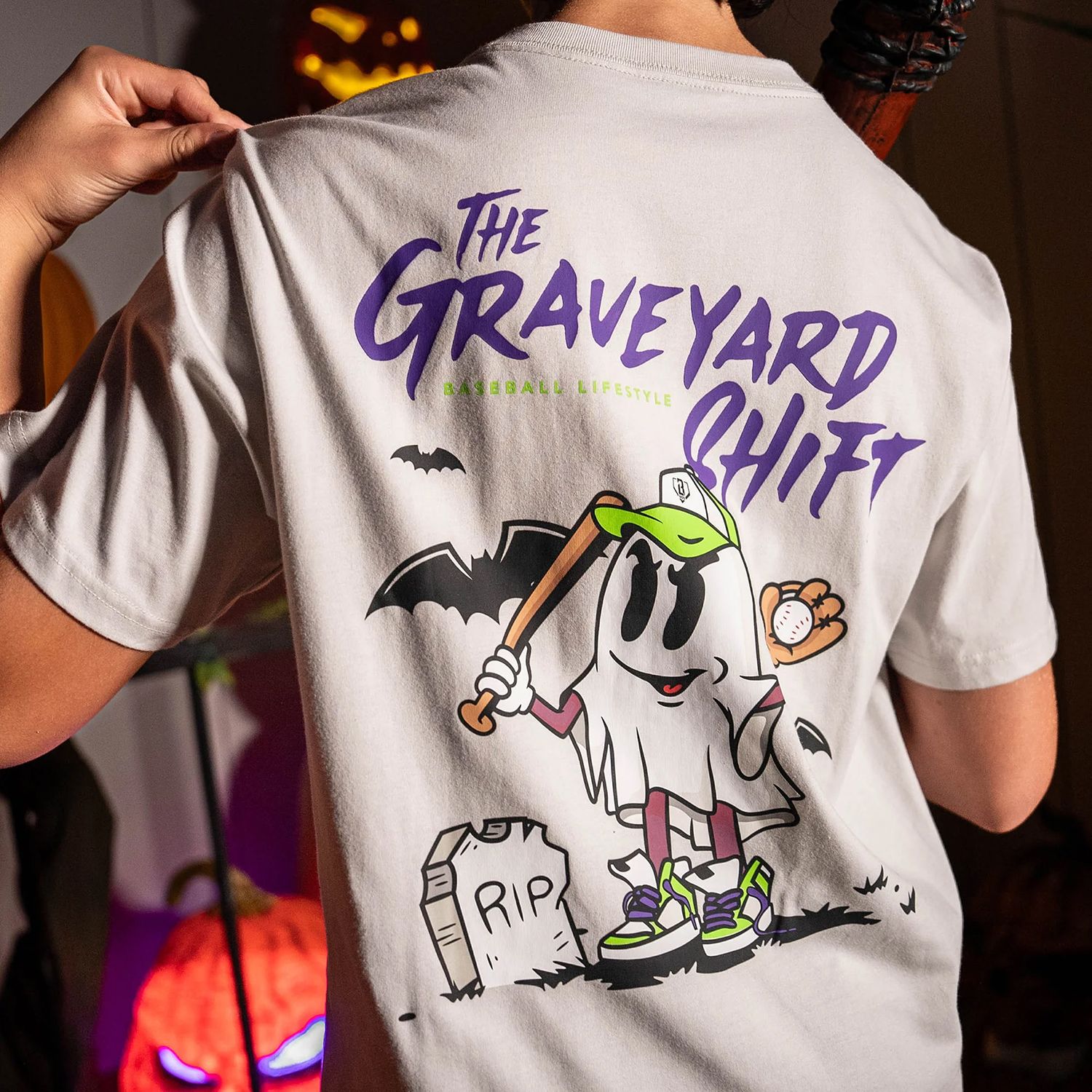 Baseball Lifestyle 101 Boys' Spooky SZN Shirt product image