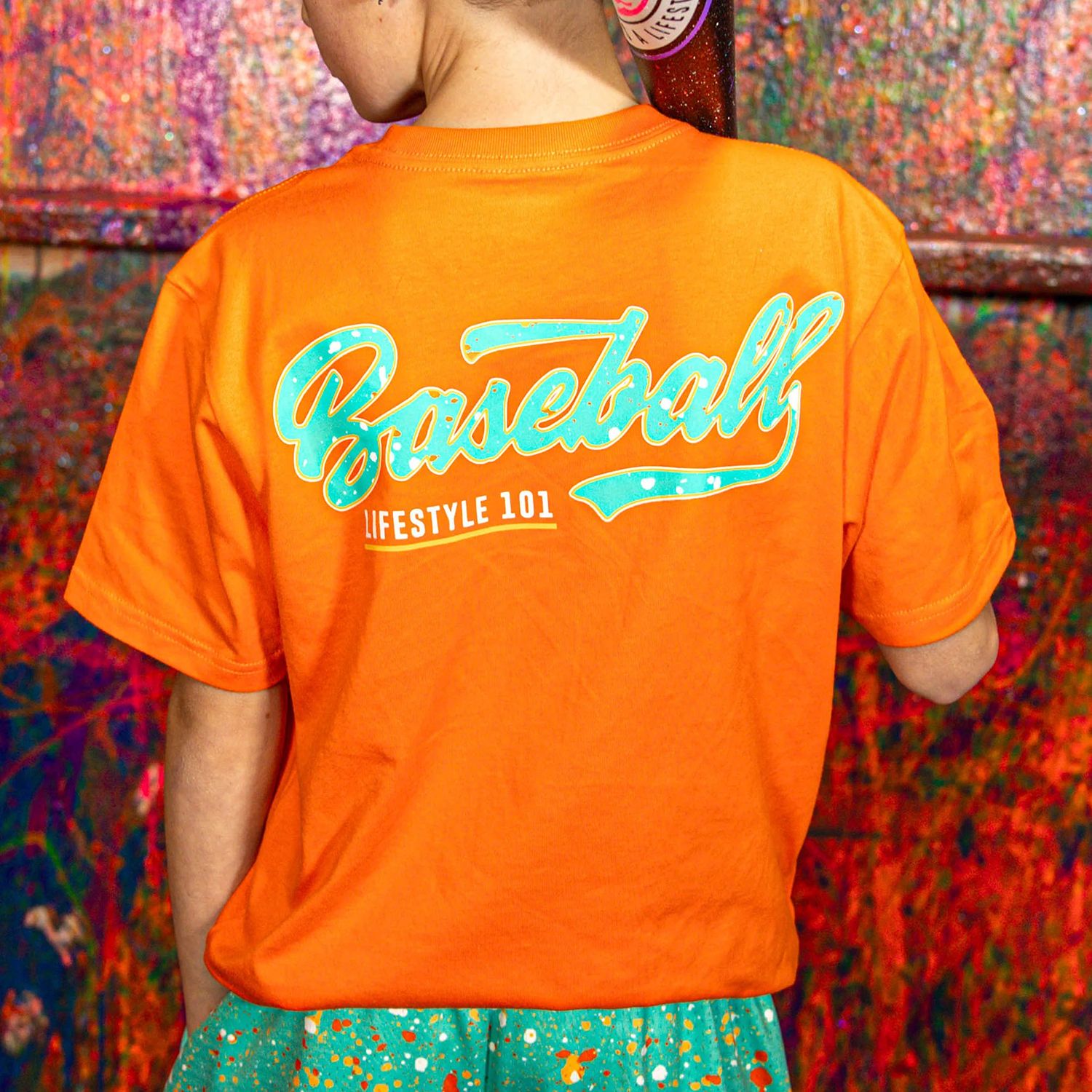 Baseball Lifestyle 101 Men's Splatter Shirt product image
