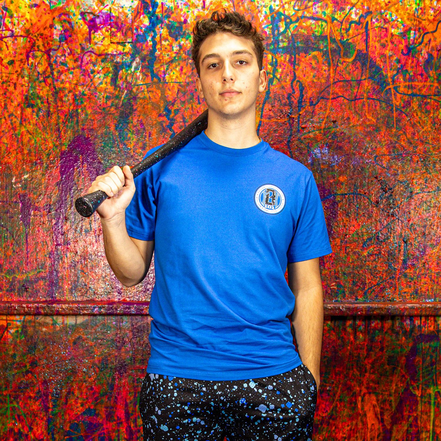 Baseball Lifestyle 101 Men's Splatter Shirt product image