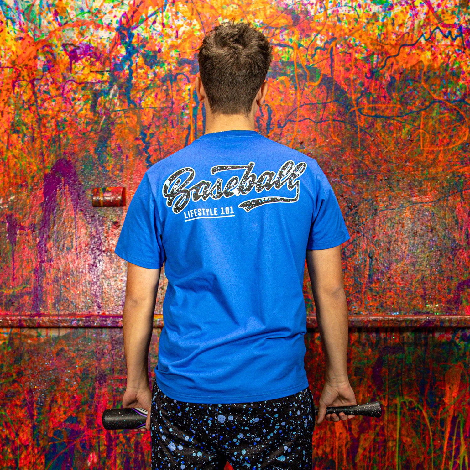 Baseball Lifestyle 101 Men's Splatter Shirt product image