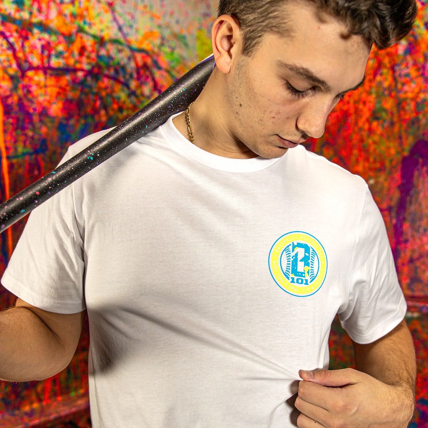 Baseball Lifestyle 101 Men's Splatter Shirt product image