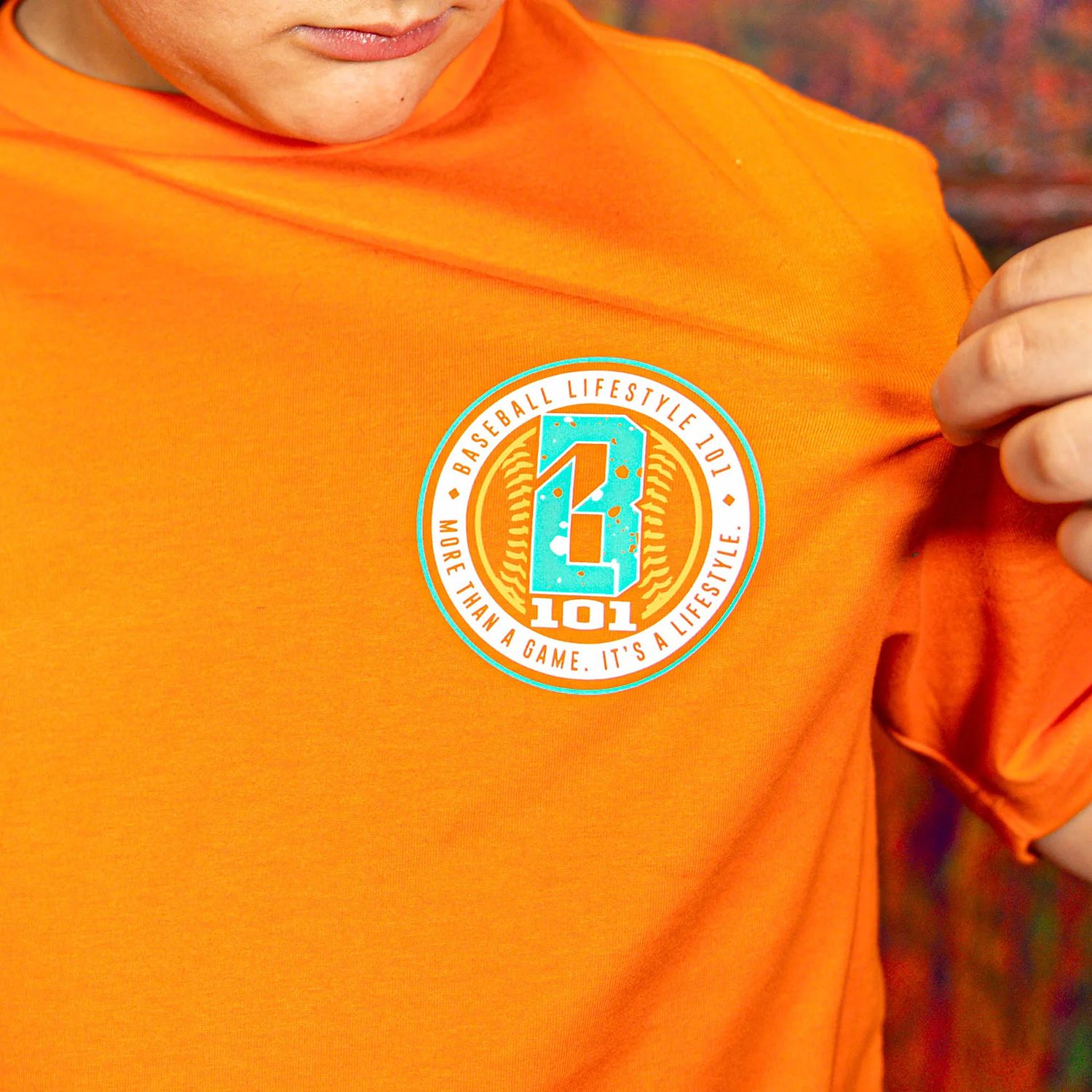 Baseball Lifestyle 101 Boys' Splatter Shirt product image