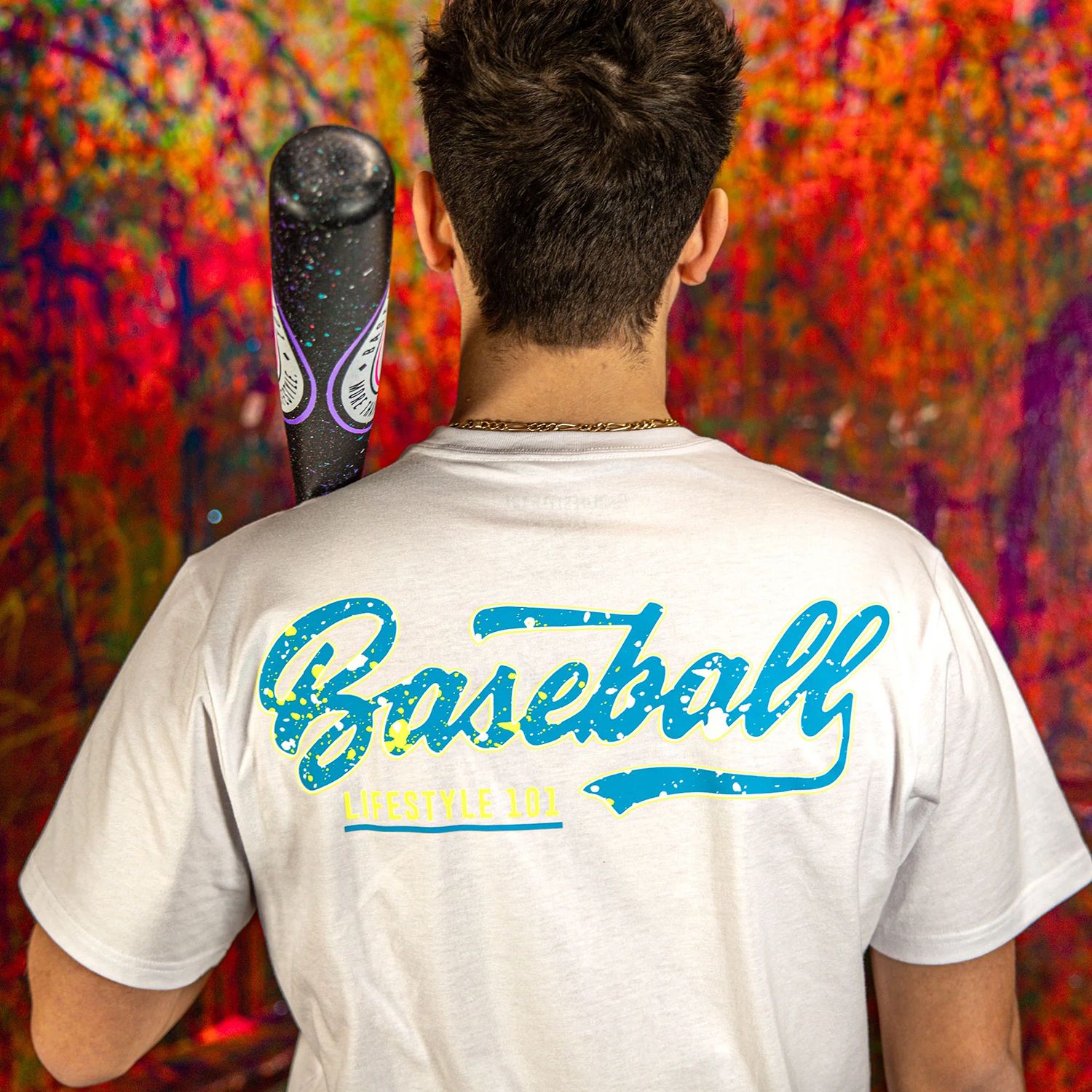 Baseball Lifestyle 101 Boys' Splatter Shirt product image
