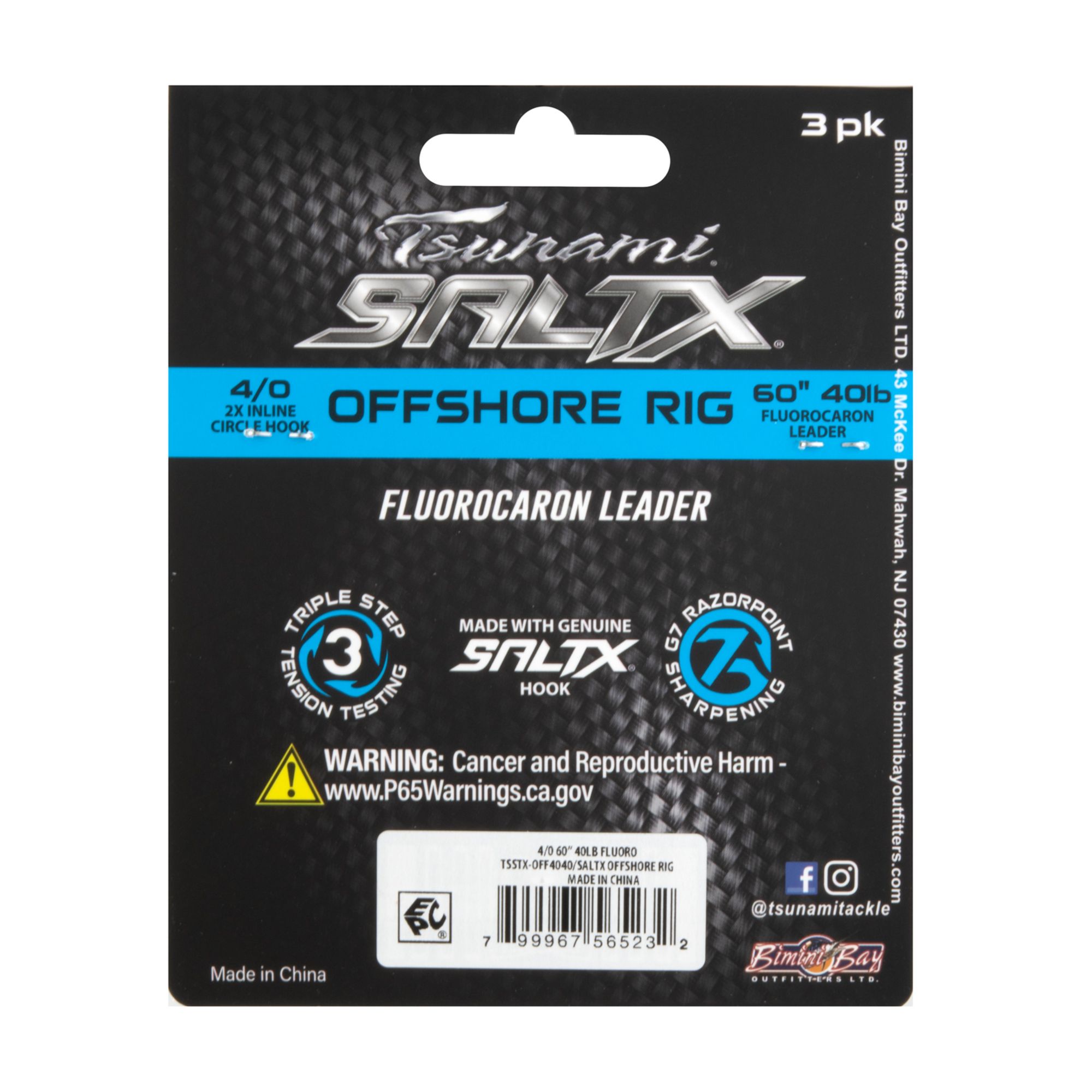 Tsunami SaltX Offshore Rig 3-Pack product image