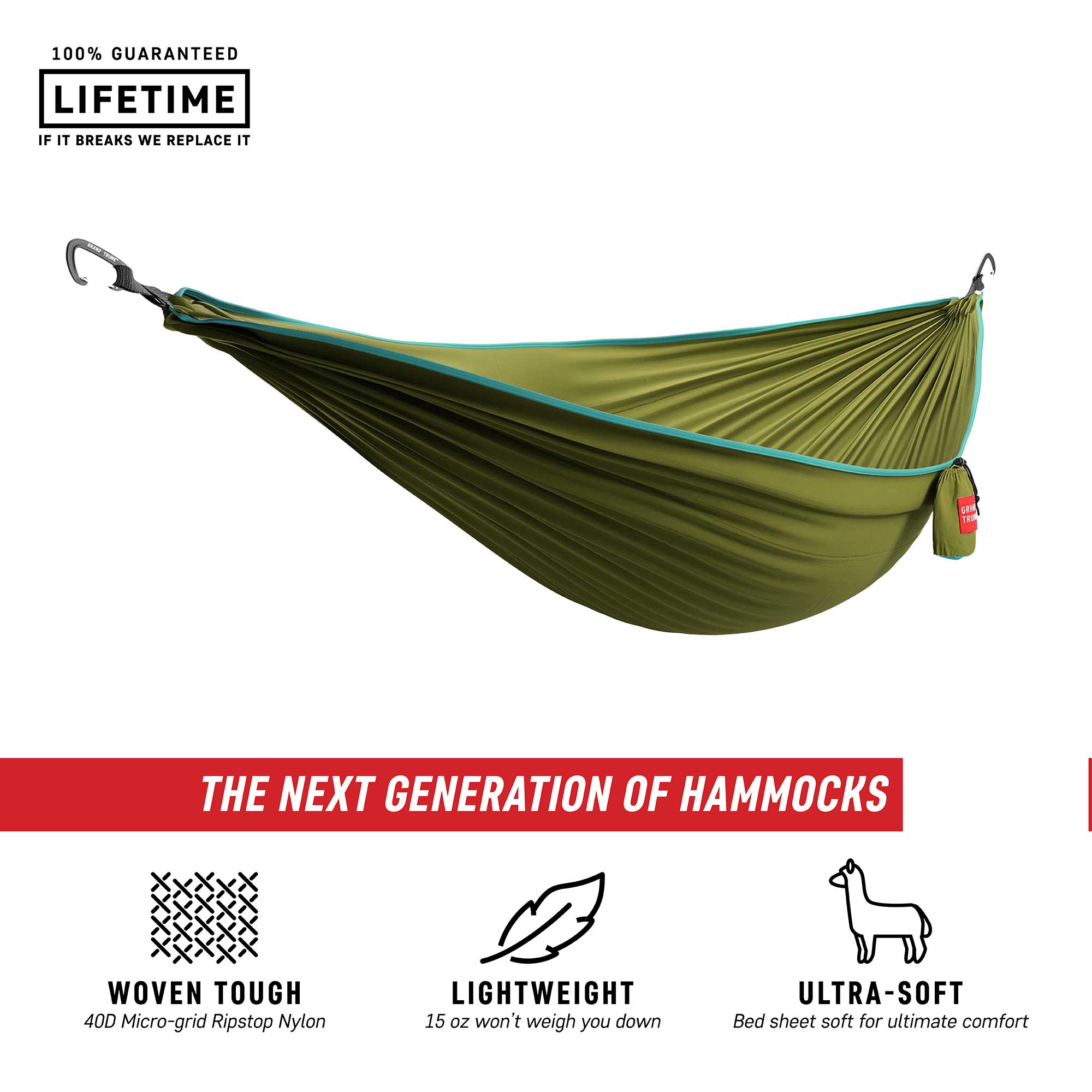 Grand Trunk TrunkTech Double Hammock product image