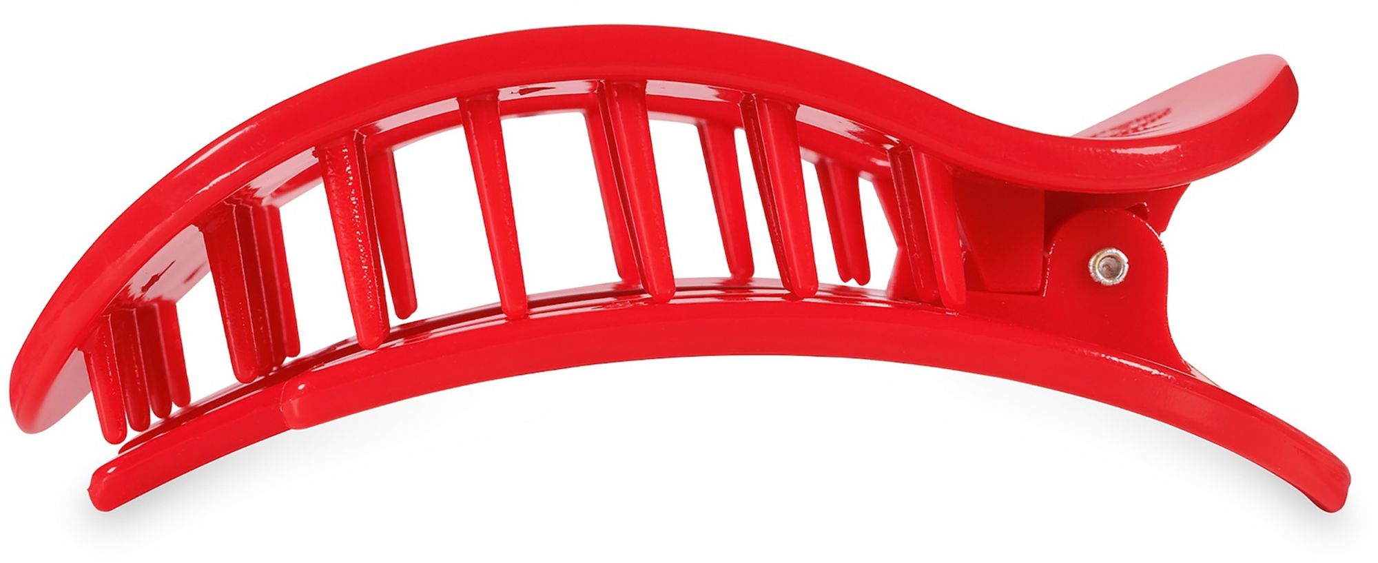 Teleties Women's Mississippi College Choctaws Red Large Flat Clip product image