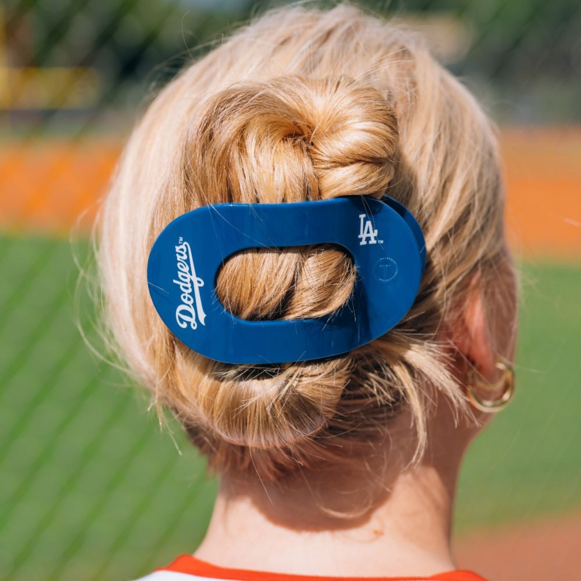 Teleties Los Angeles Dodgers Large Flat Hair Clip product image