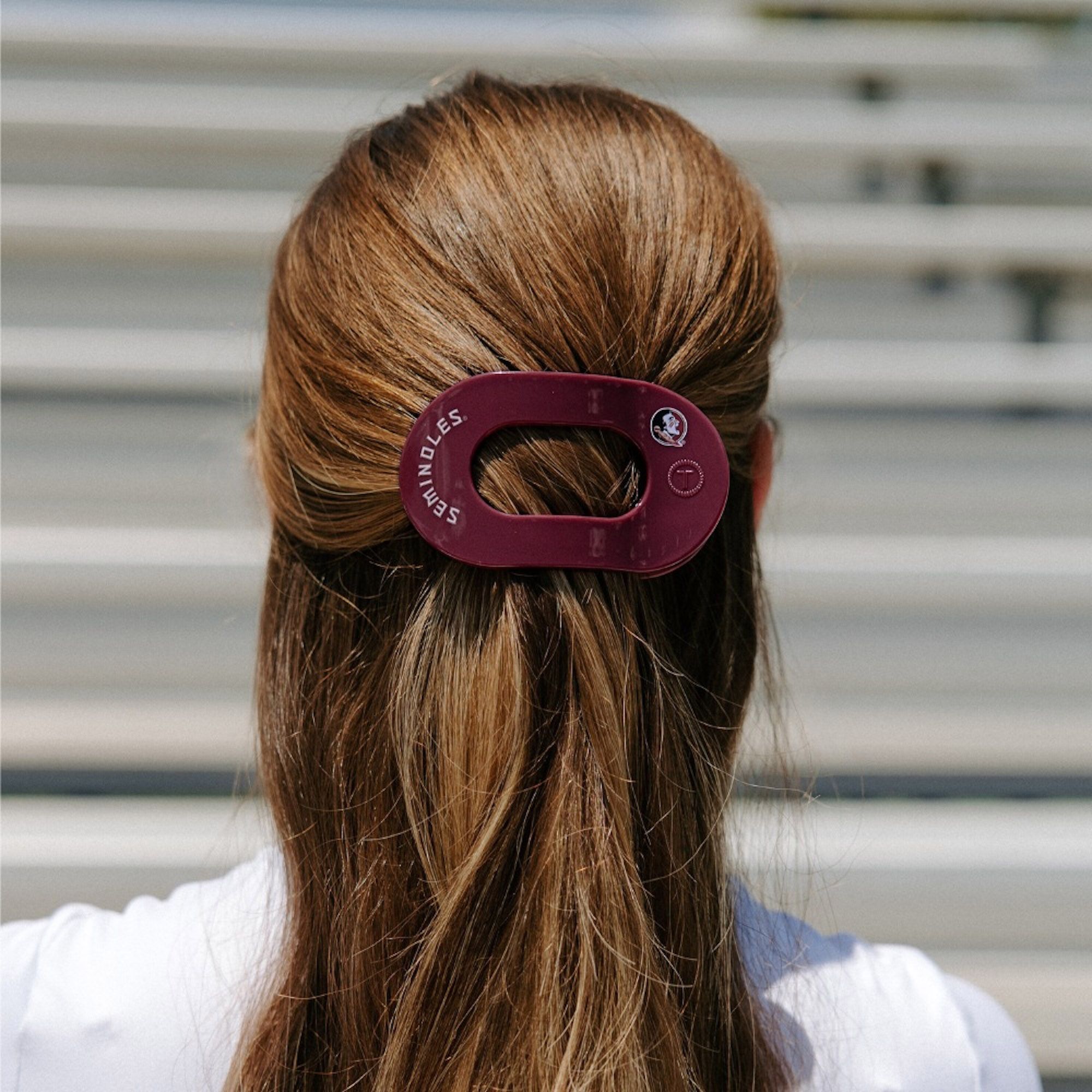 Teleties Women's Florida State Seminoles Red Medium Flat Clip product image