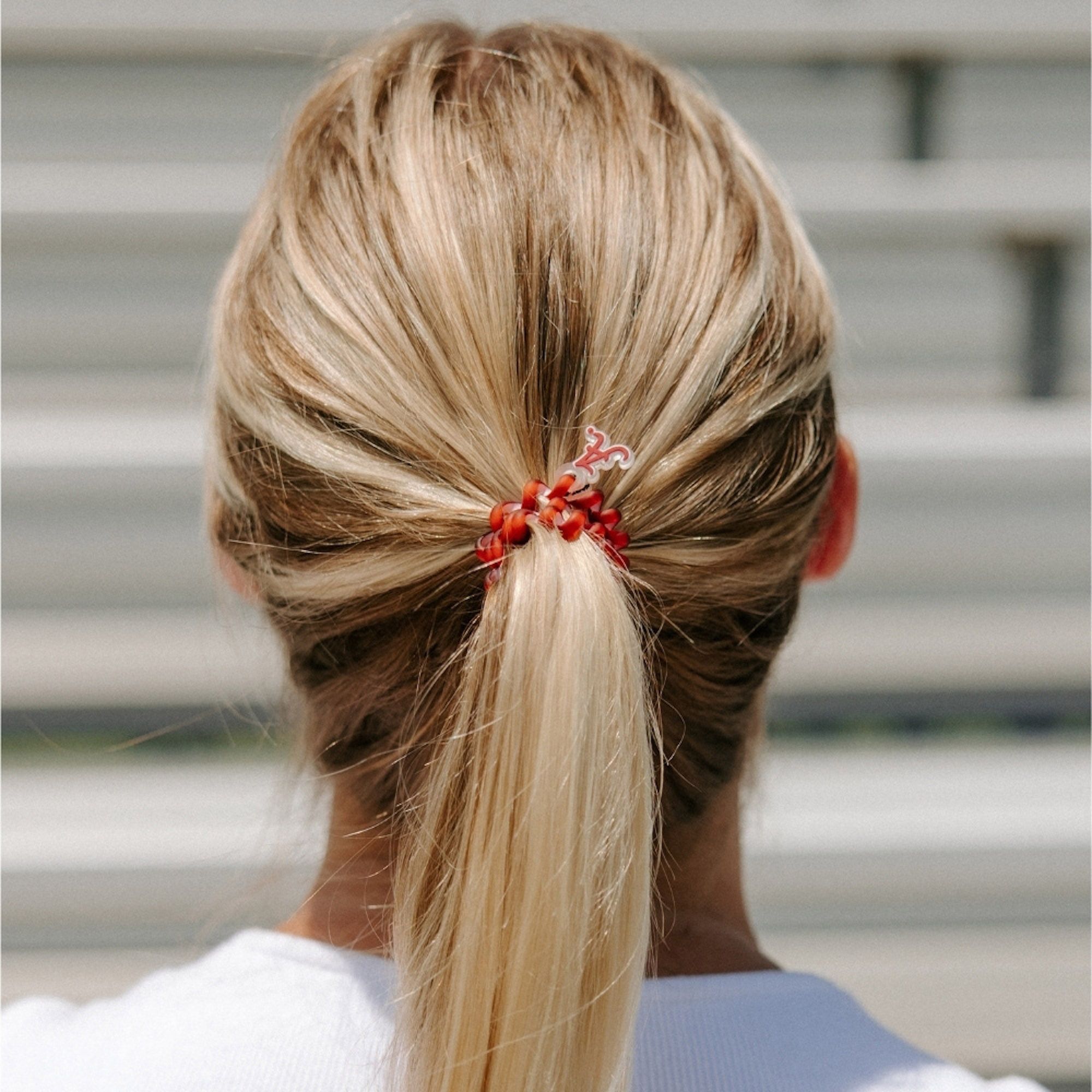 Teleties Women's Alabama Crimson Tide Red Small Hair Ties product image
