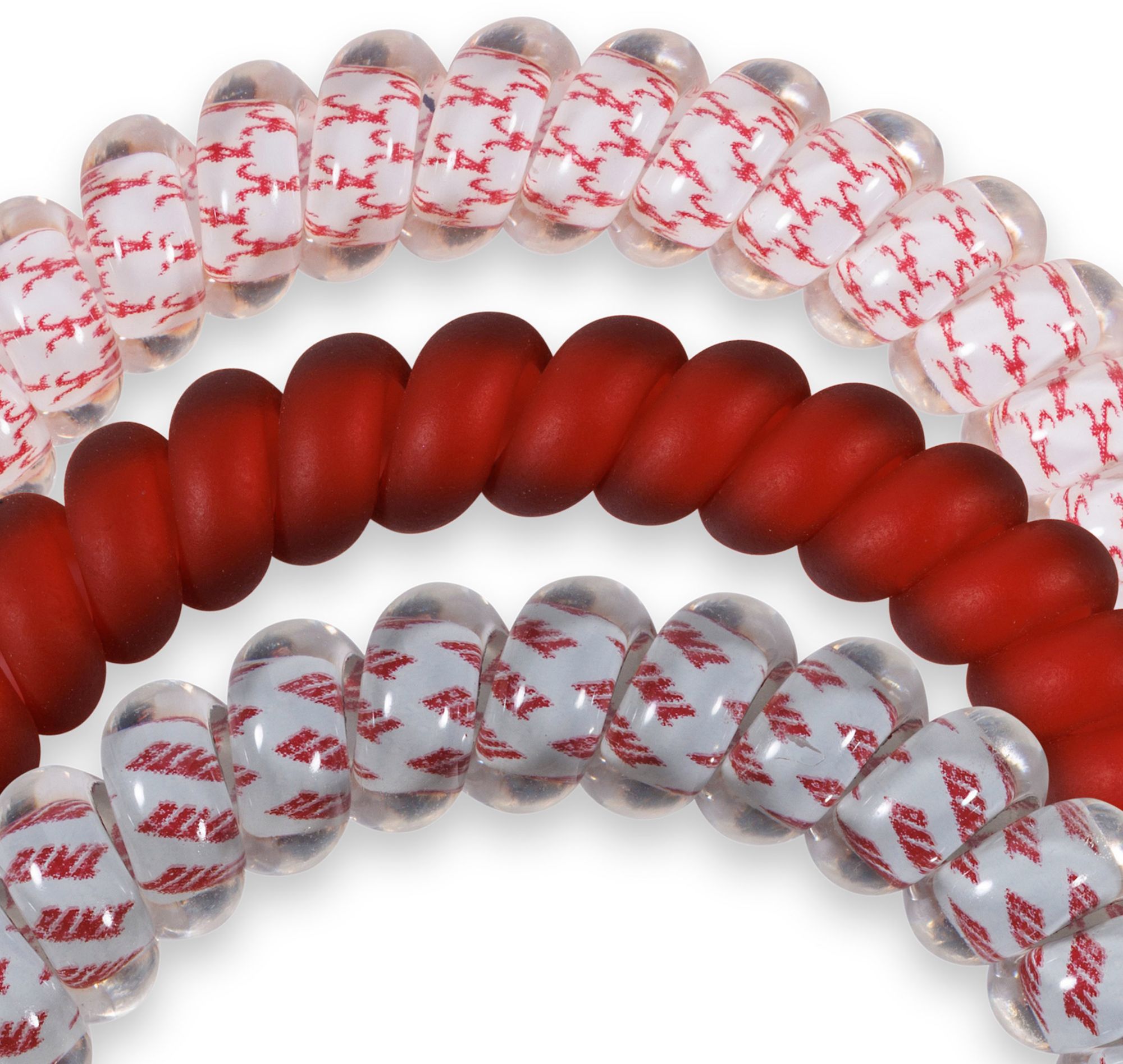 Teleties Women's Alabama Crimson Tide Red Small Hair Ties product image