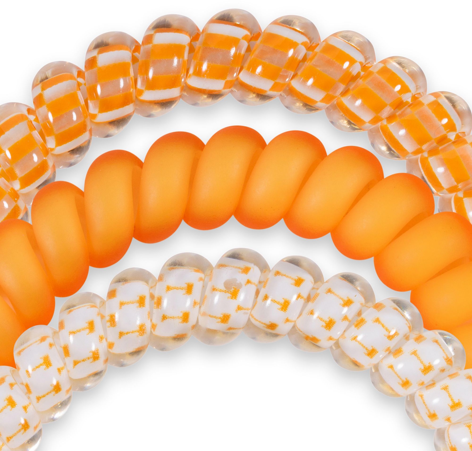 Teleties Women's Tennessee Volunteers Orange Small Hair Ties product image