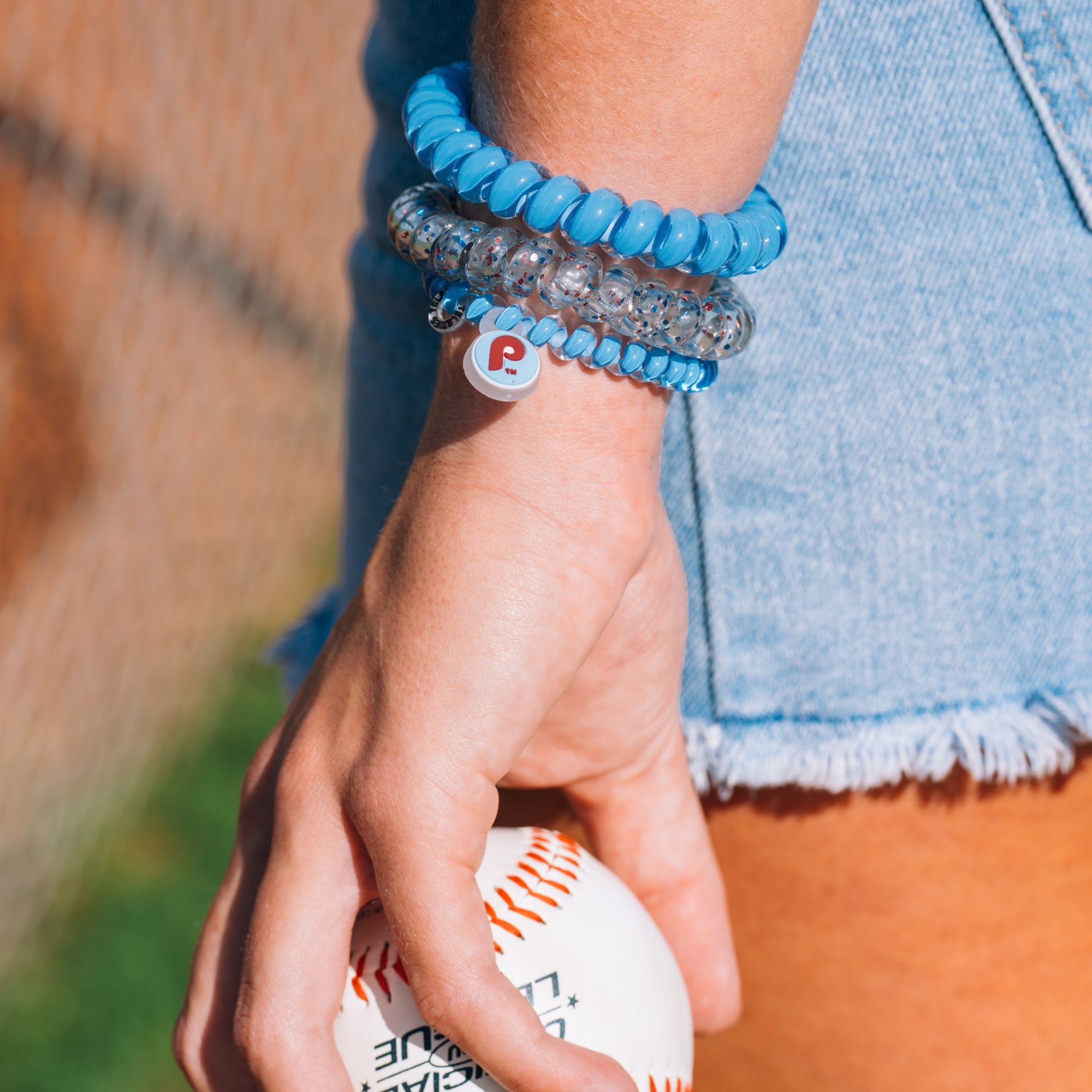 Teleties Philadelphia Phillies Small Hair Ties product image