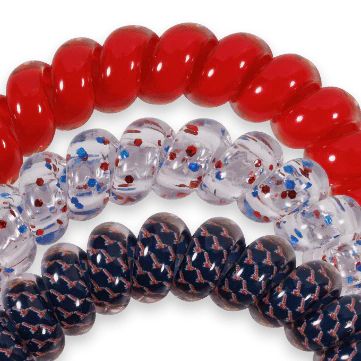 Teleties Atlanta Braves Small Hair Ties product image