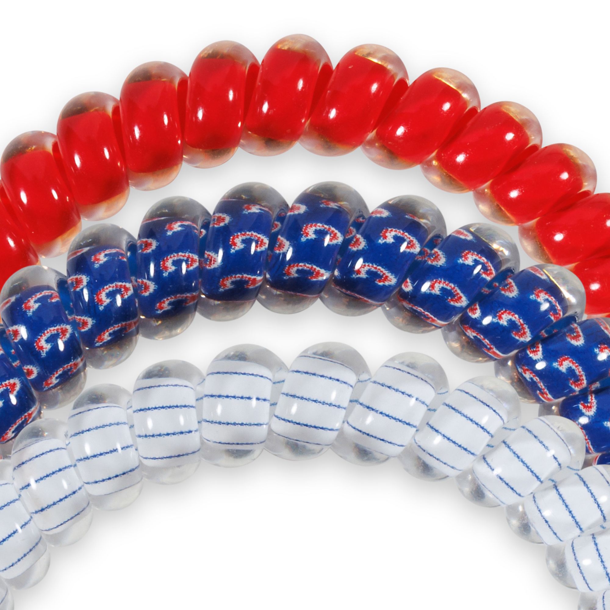 Teleties Chicago Cubs Small Hair Ties product image
