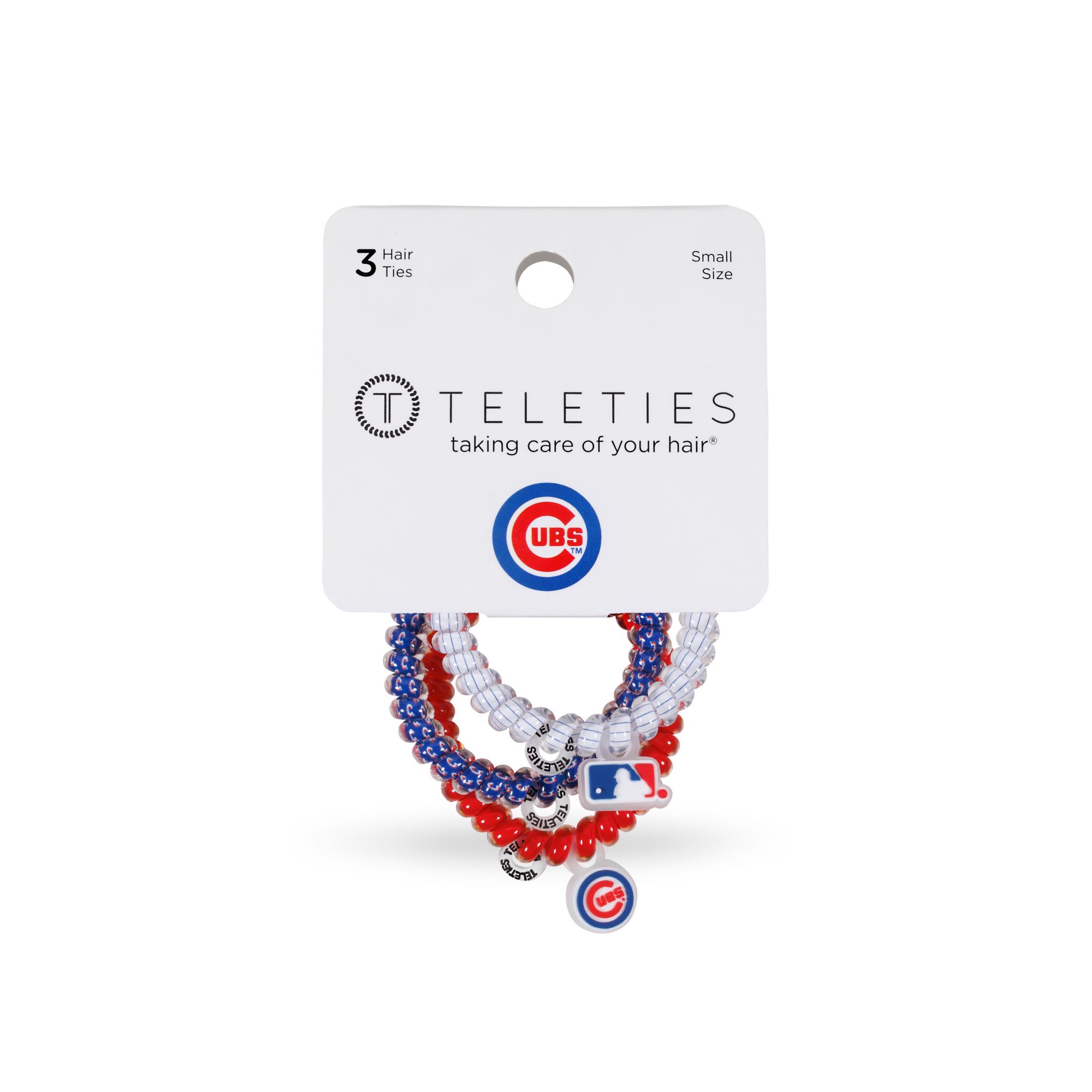 Teleties Chicago Cubs Small Hair Ties product image