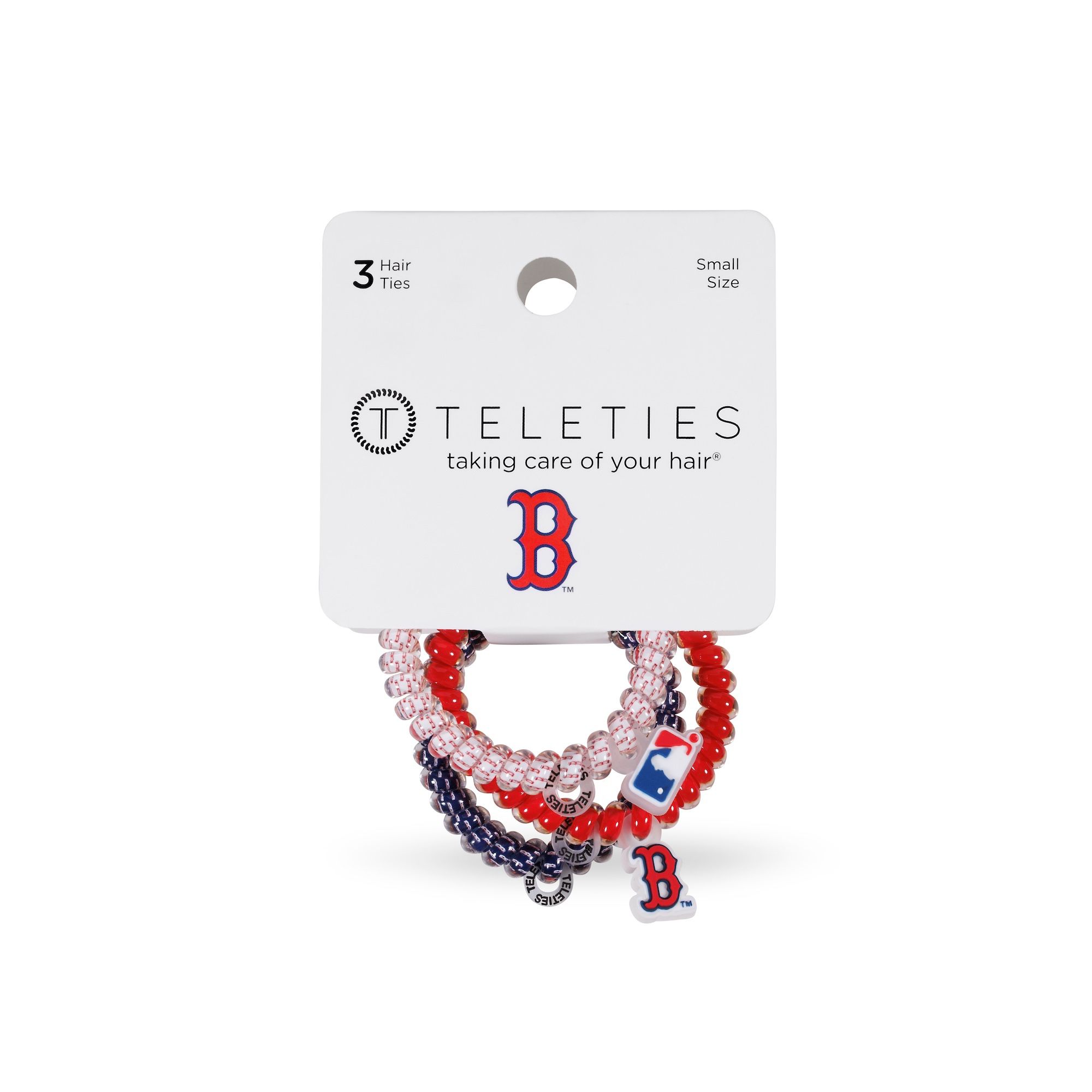 Teleties Boston Red Sox Small Hair Ties product image
