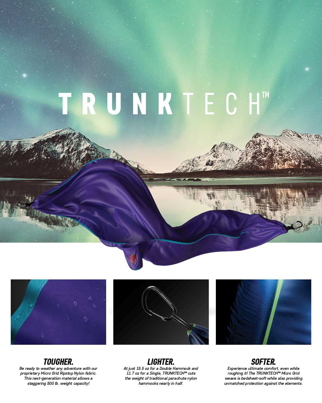 Grand Trunk TrunkTech Single Hammock