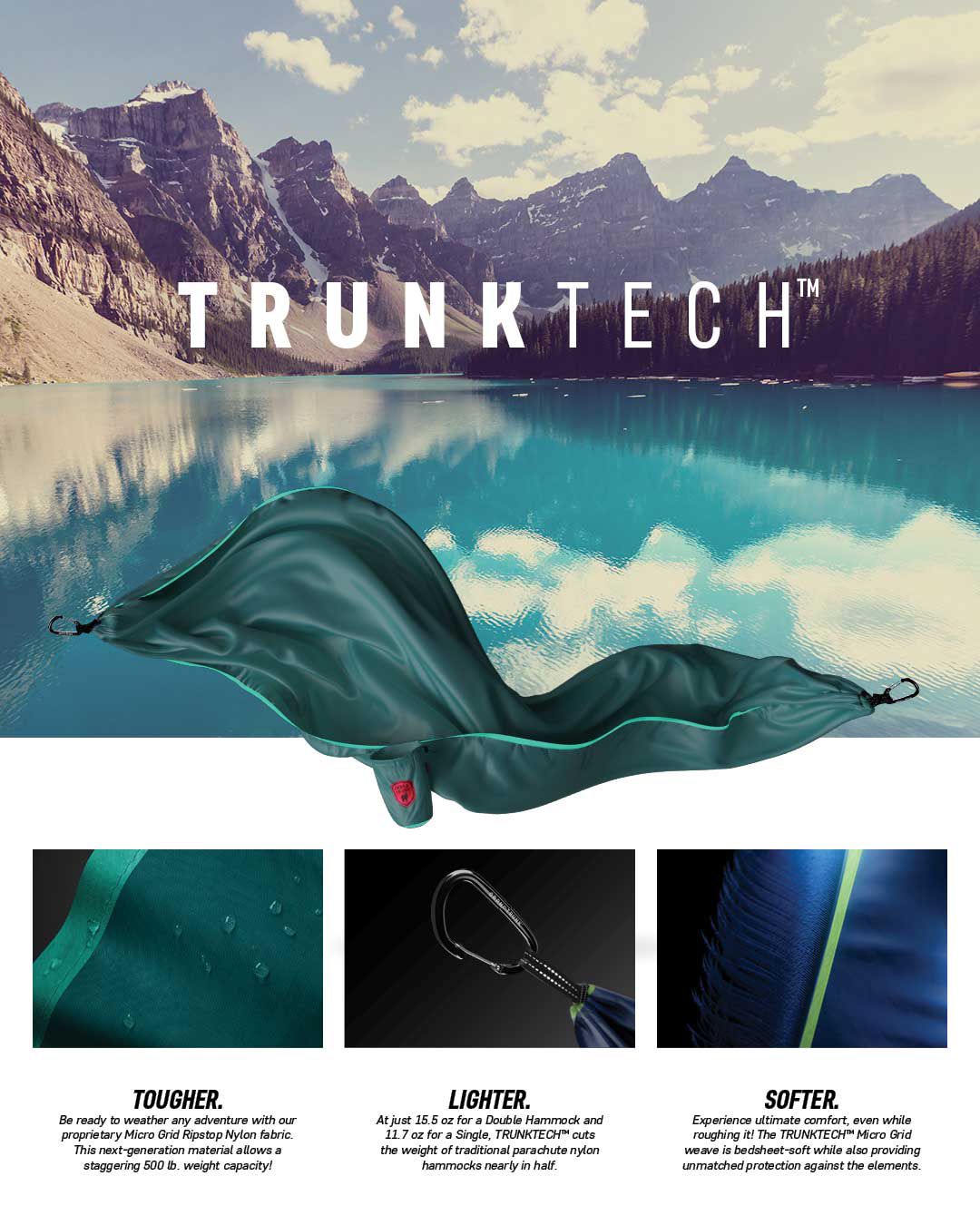 Grand Trunk TrunkTech Single Hammock product image