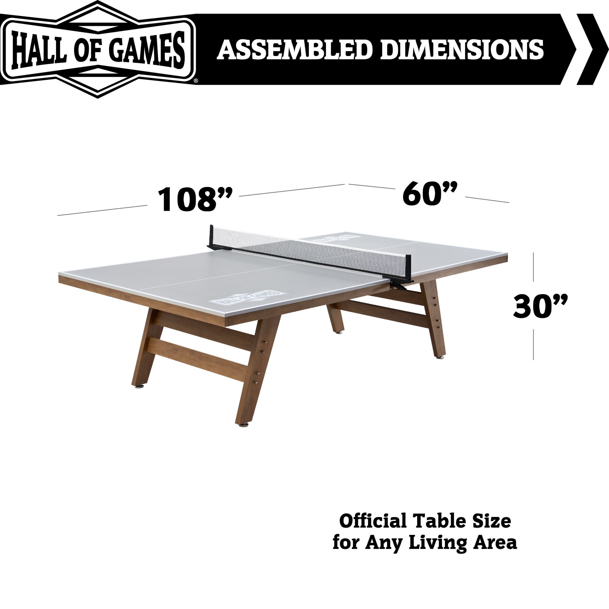 Hall of Games Wood Table Tennis Table product image