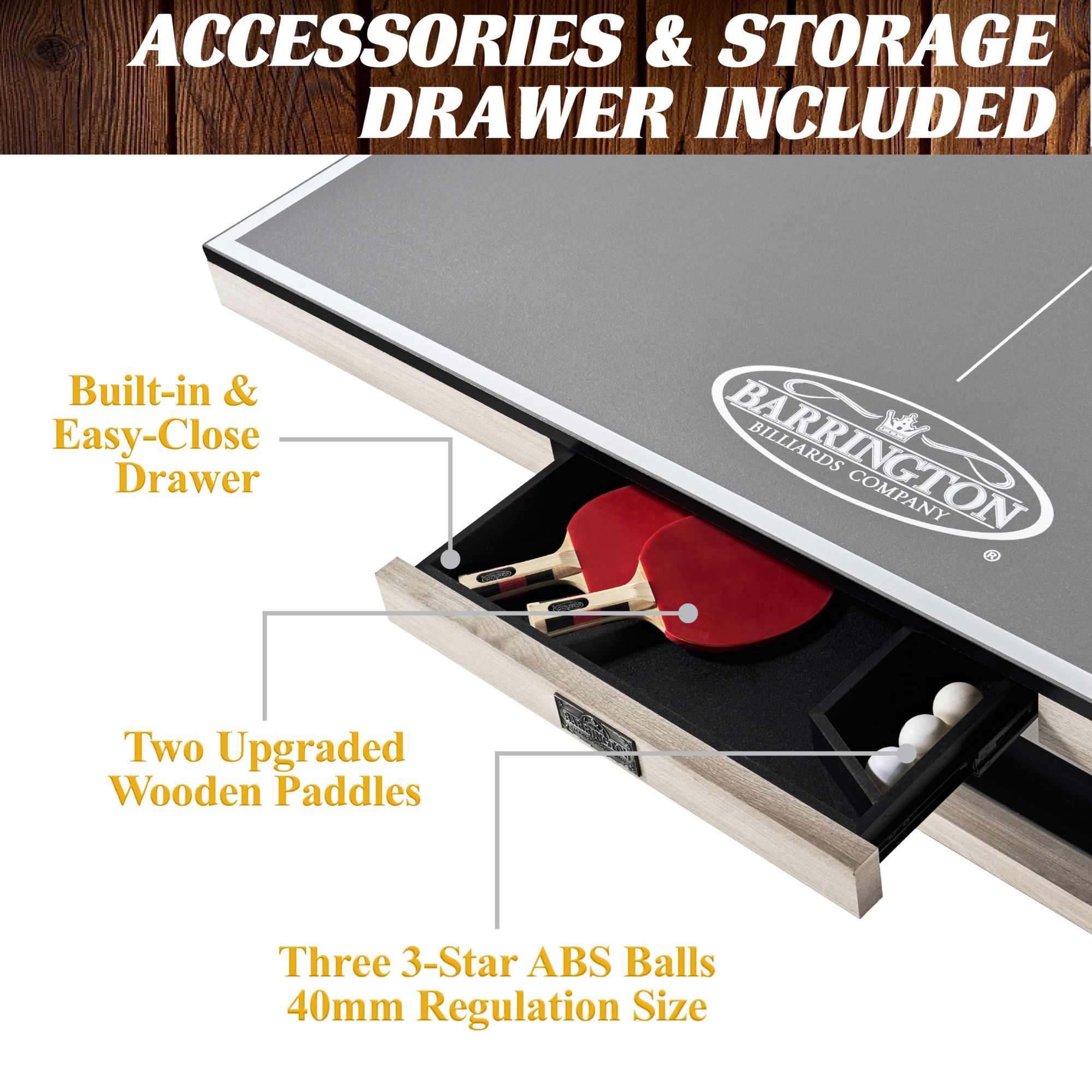 Barrington Billiards Coventry Table Tennis Table product image