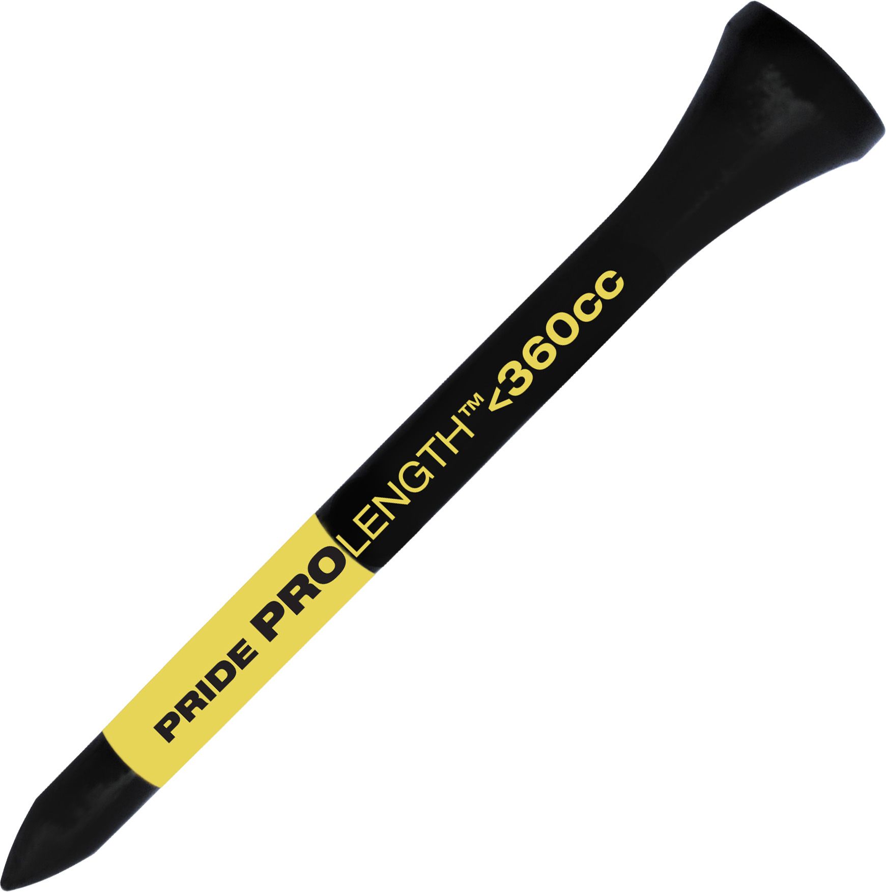 Pride PTS Titanium Strength 2.75'' Black Golf Tees - 75 Pack product image