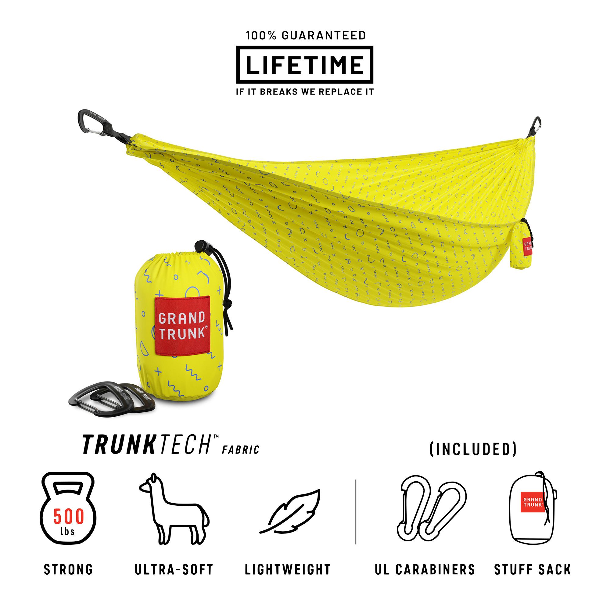 Grand Trunk TrunkTech Double Printed Hammock product image