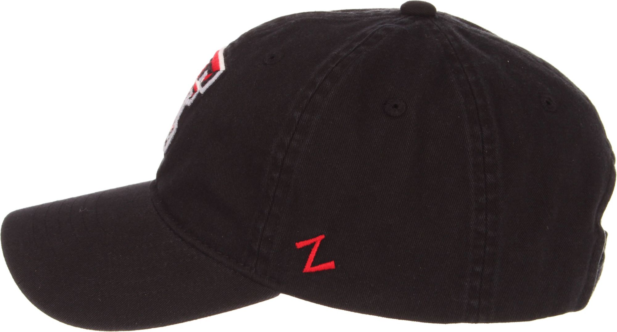 Zephyr Men's Texas Tech Red Raiders Black Scholarship Adjustable Hat product image