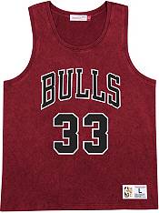 Mitchell & Ness Men's Chicago Bulls Red Acid Wash Tank Top product image