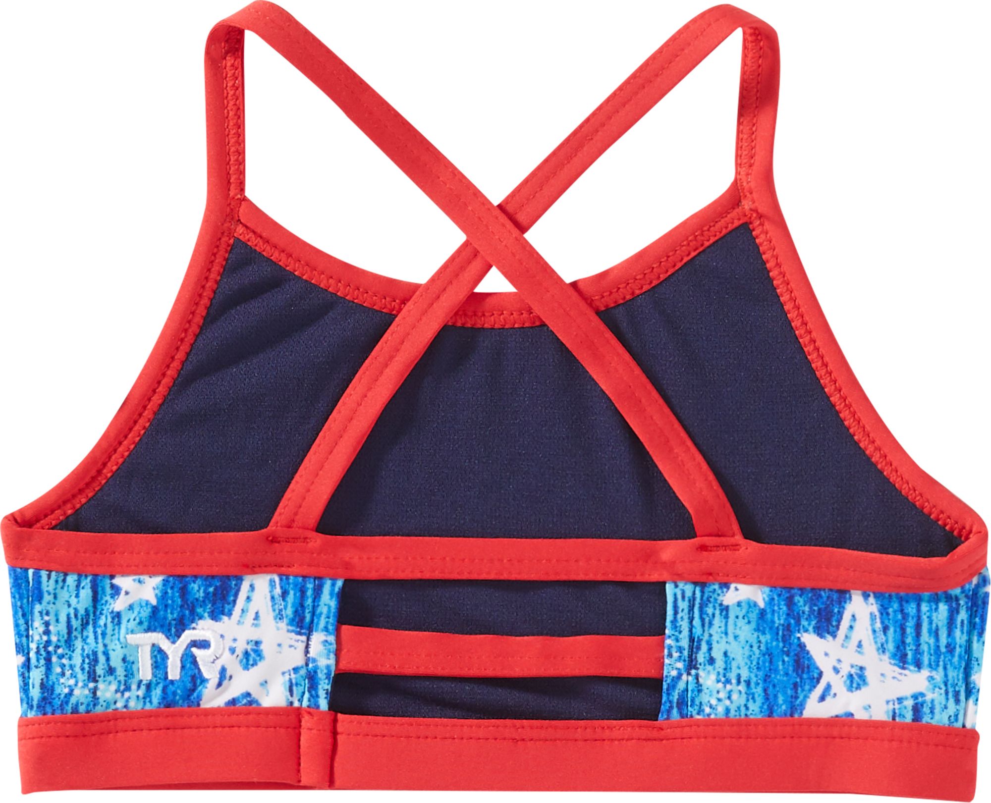 TYR Girls' Twinkle Trinity Bikini Top