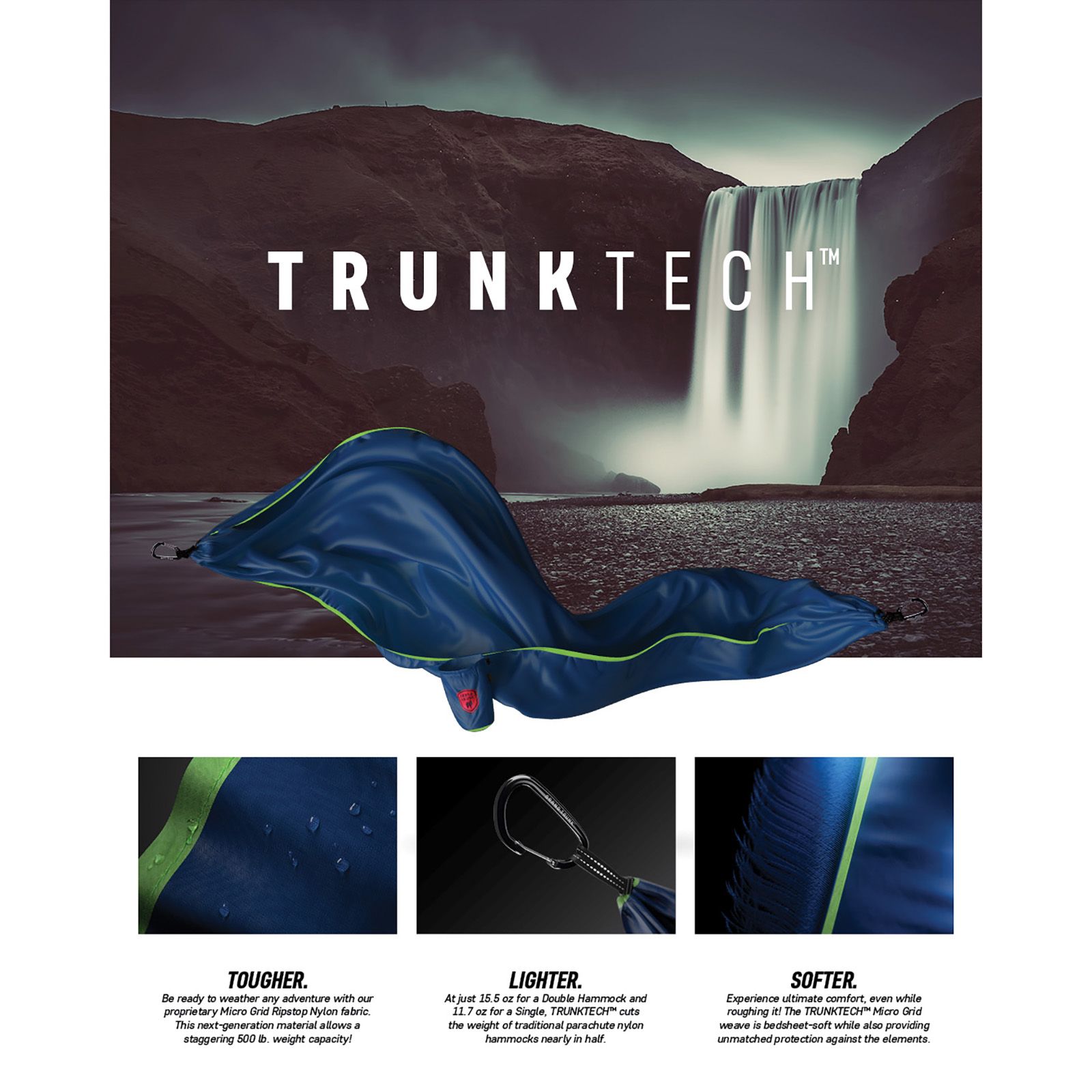 Grand Trunk TrunkTech Single Hammock product image